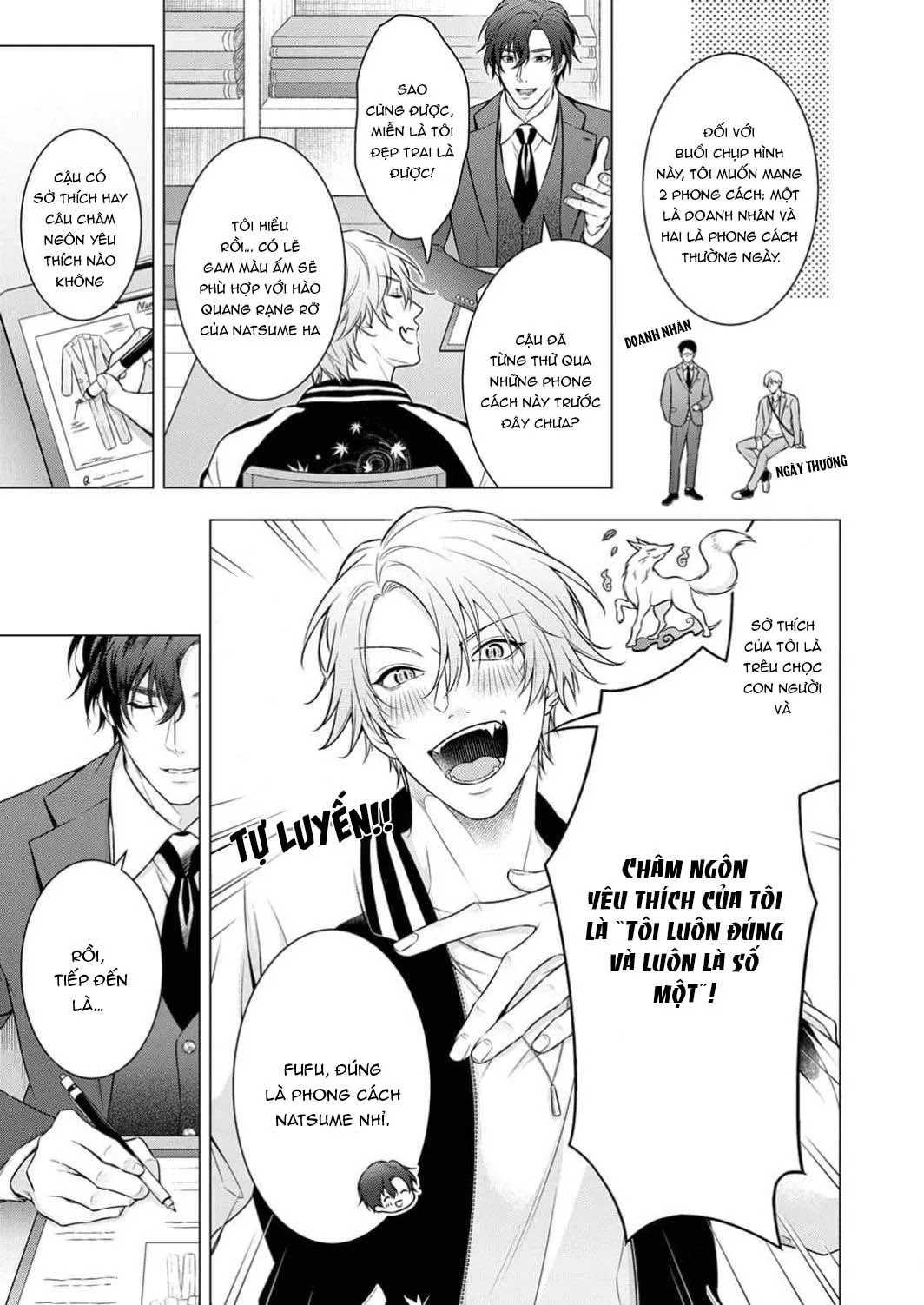 Hãy cho tôi chạm vào chiếc đuôi gợi cảm đó Chapter 3 Trang 10