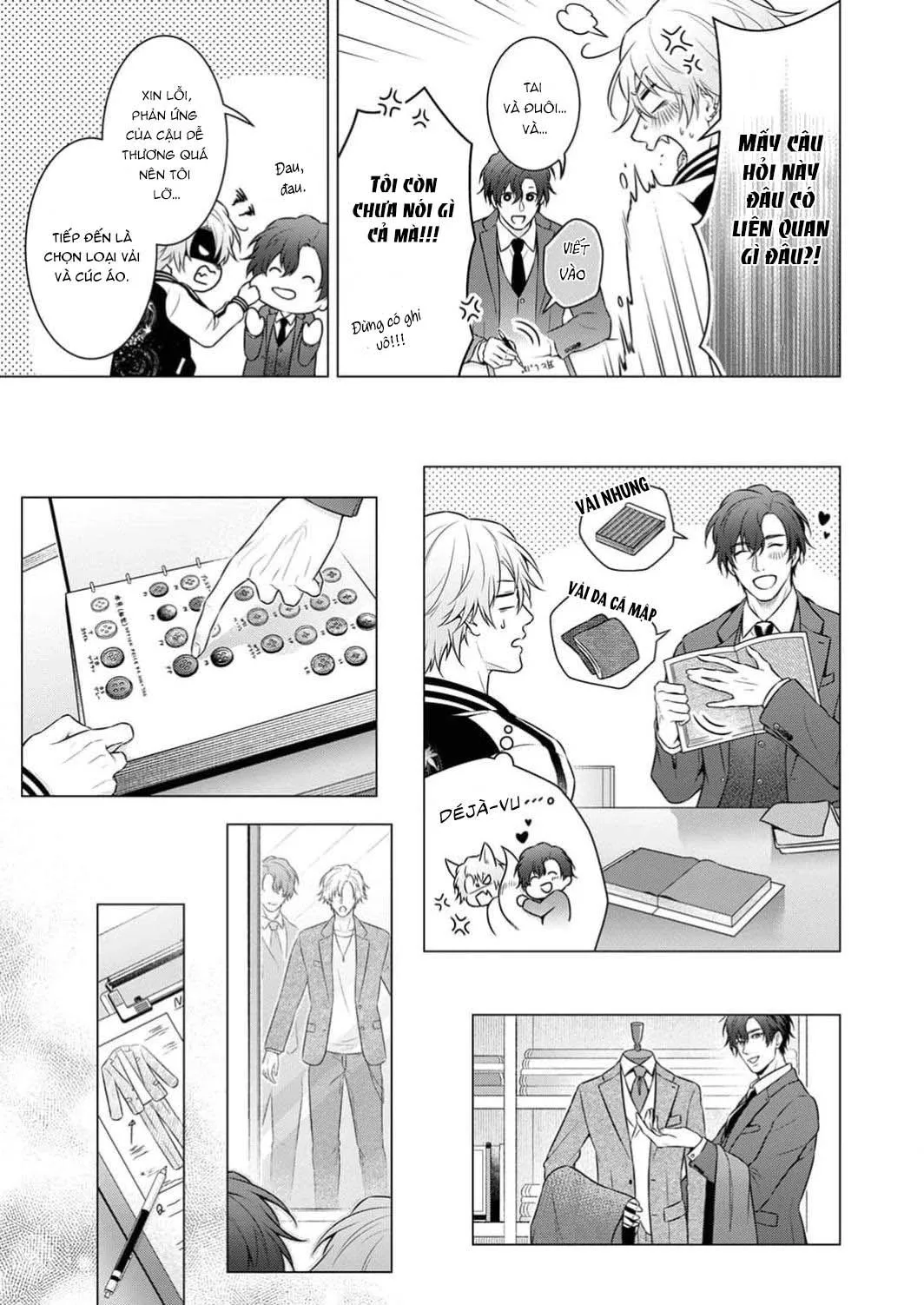 Hãy cho tôi chạm vào chiếc đuôi gợi cảm đó Chapter 3 Trang 12