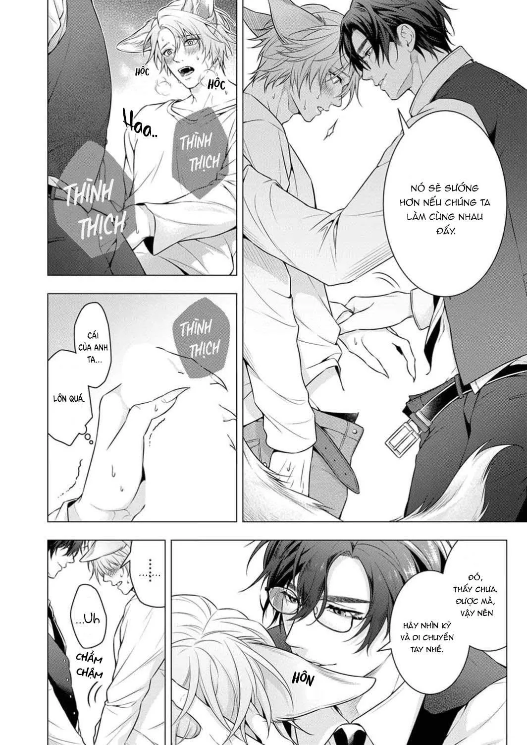 Hãy cho tôi chạm vào chiếc đuôi gợi cảm đó Chapter 3 Trang 21