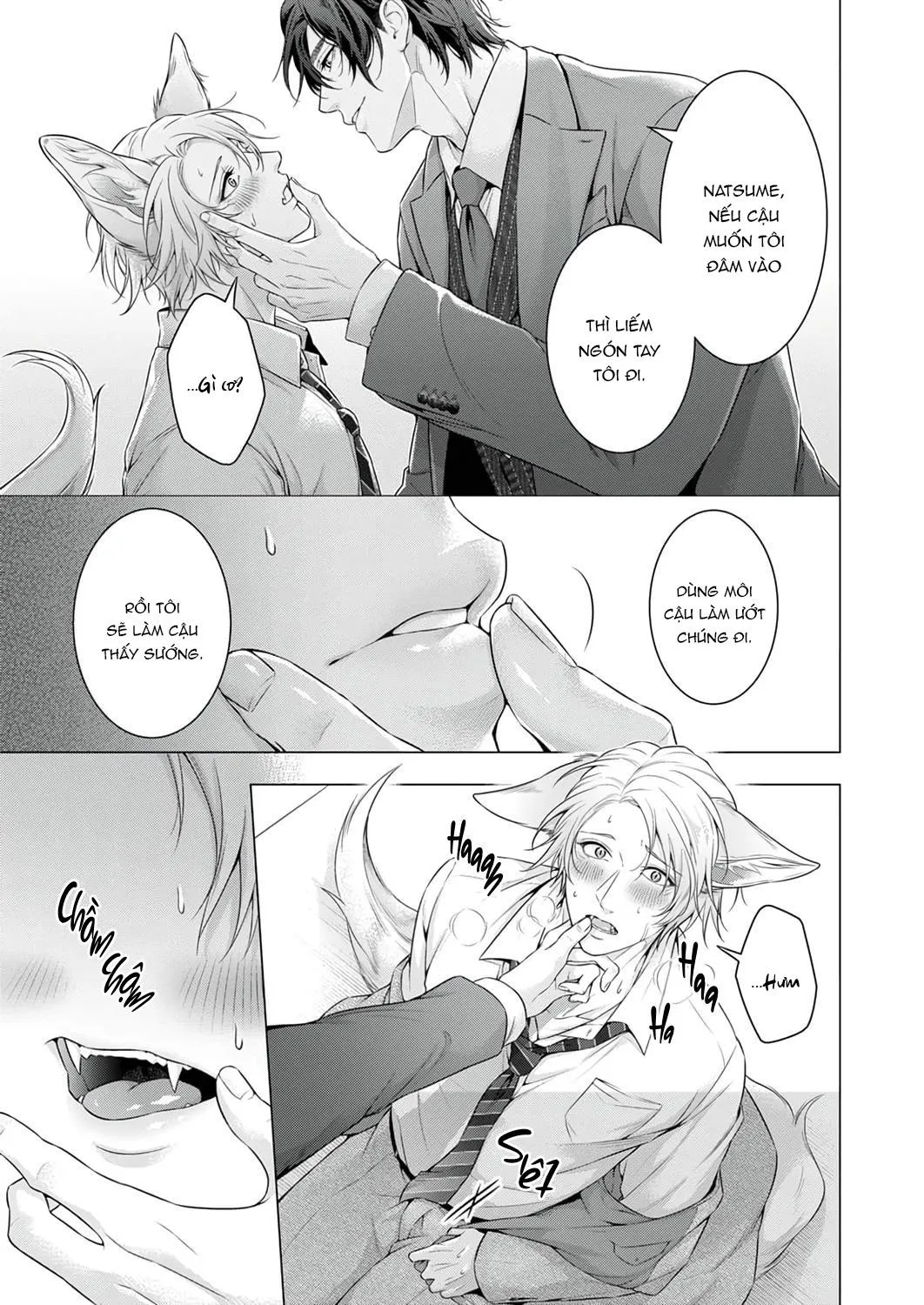 Hãy cho tôi chạm vào chiếc đuôi gợi cảm đó Chapter 4 Trang 15