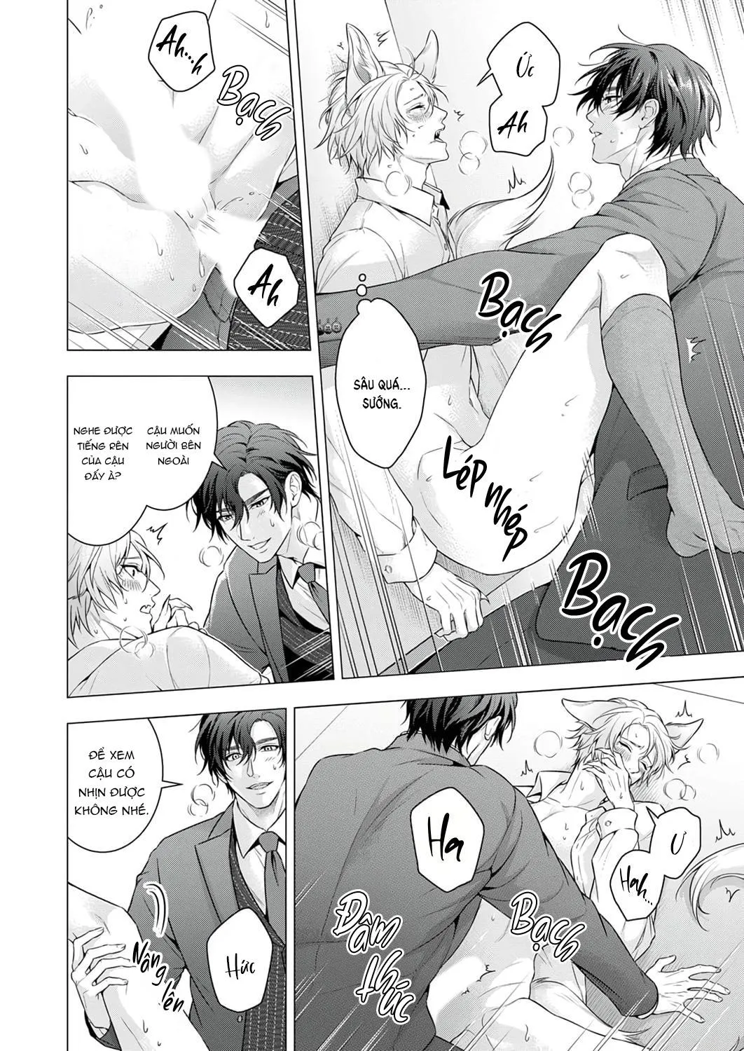 Hãy cho tôi chạm vào chiếc đuôi gợi cảm đó Chapter 4 Trang 18