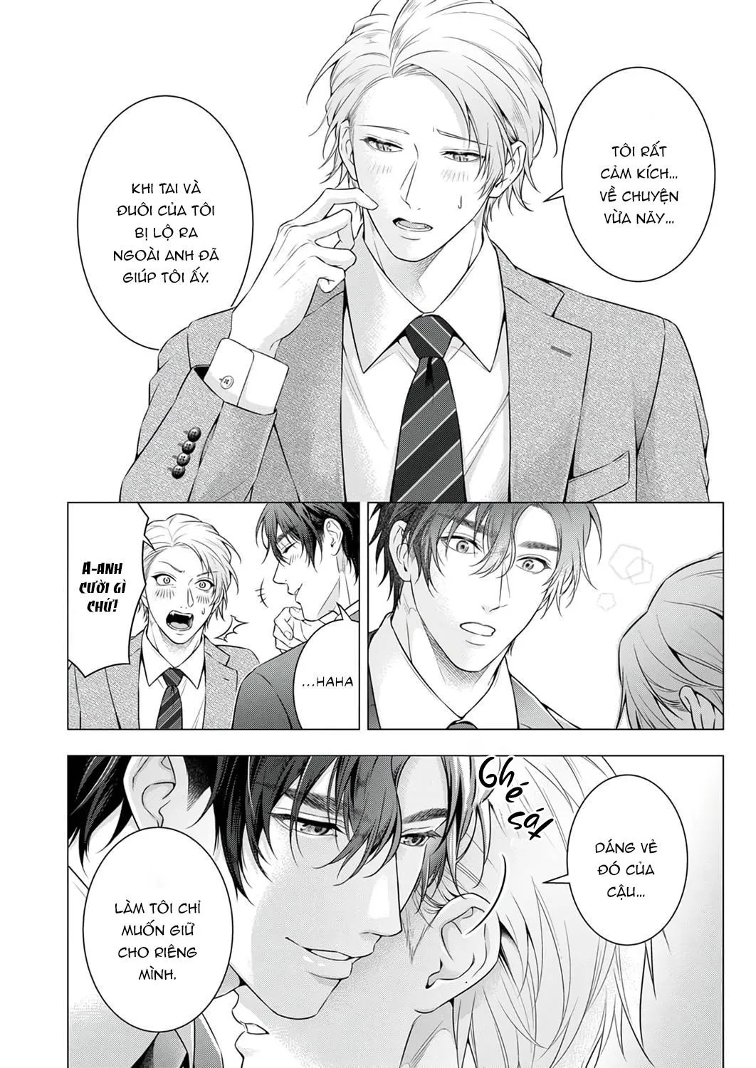 Hãy cho tôi chạm vào chiếc đuôi gợi cảm đó Chapter 4 Trang 24