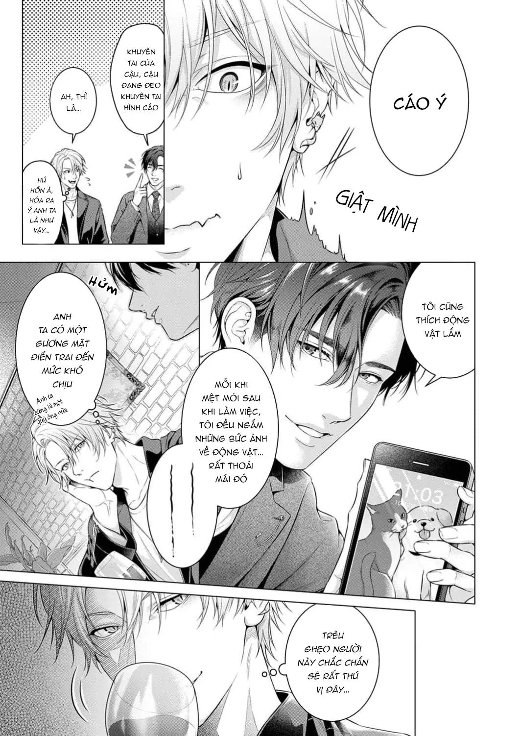 Hãy cho tôi chạm vào chiếc đuôi gợi cảm đó Chapter 1 Trang 8