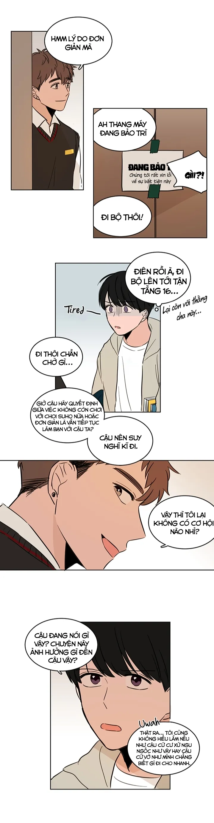 Hãy Cứ Tiếp Tục Nào Chapter 5 Trang 13