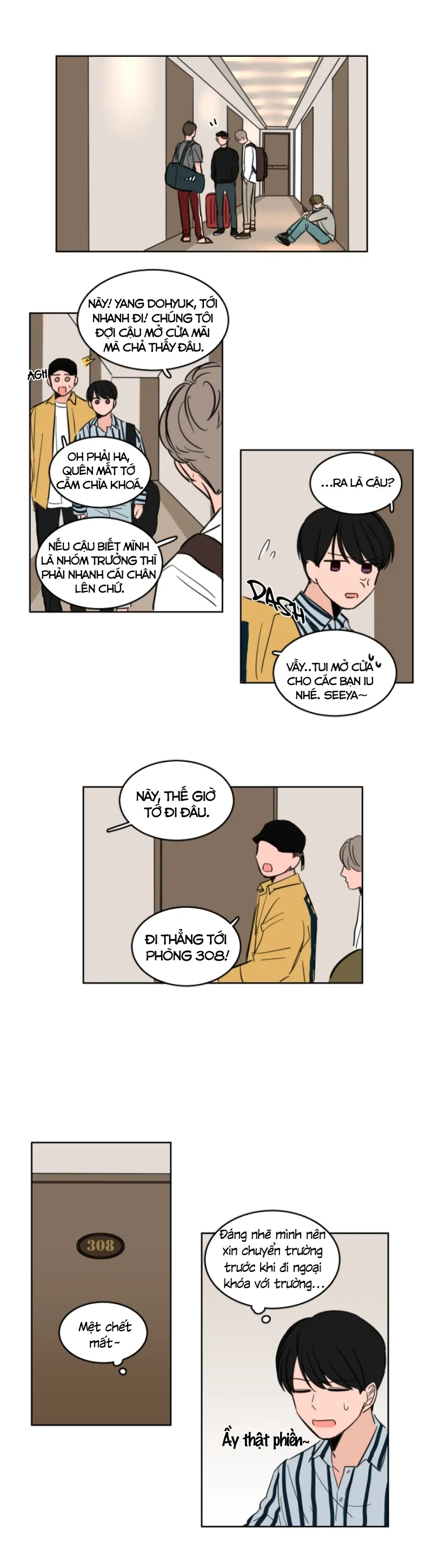 Hãy Cứ Tiếp Tục Nào Chapter 8 Trang 9