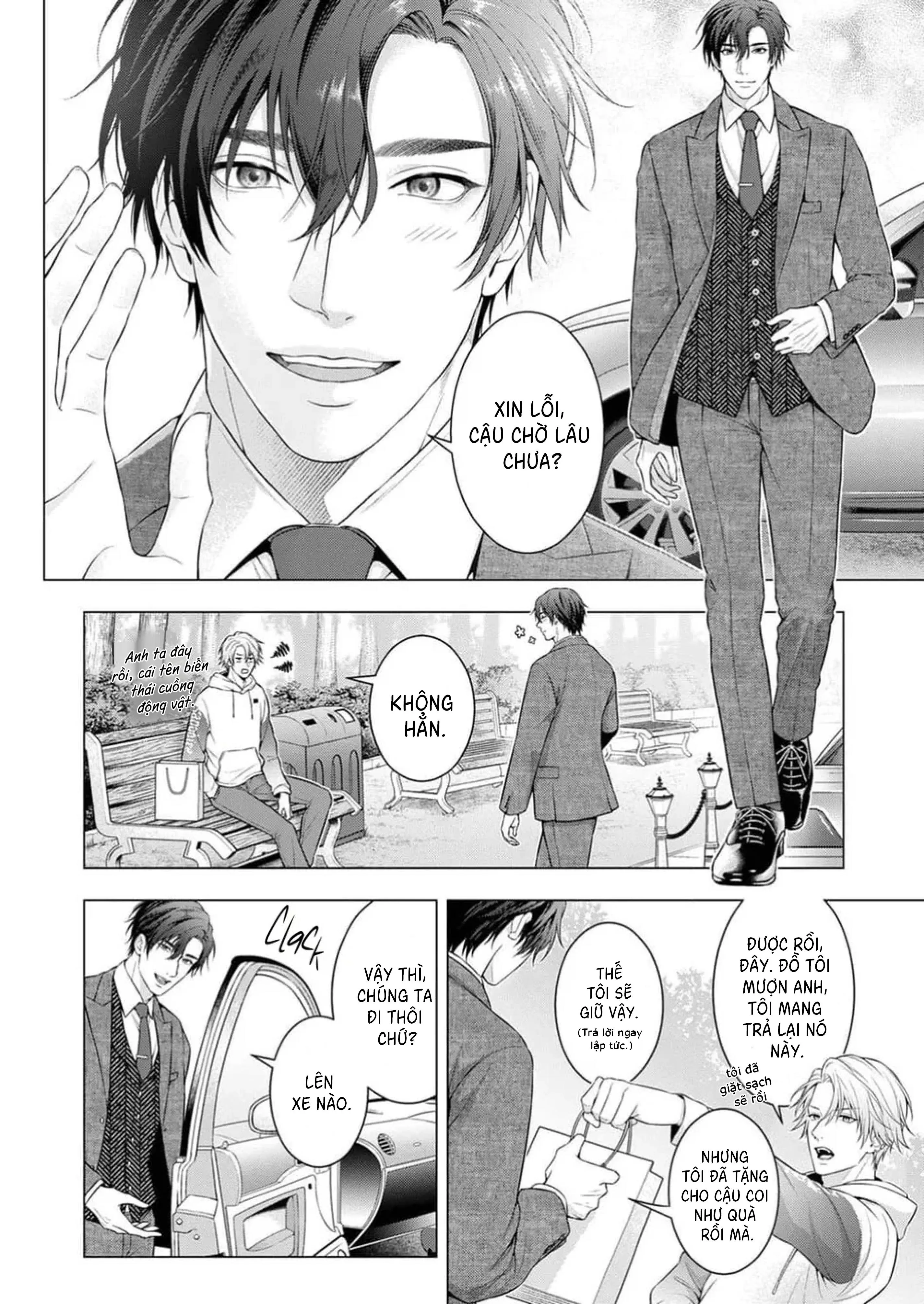 Hãy để tôi chạm vào cái đuôi gợi cảm đó! Chapter 2 Trang 5