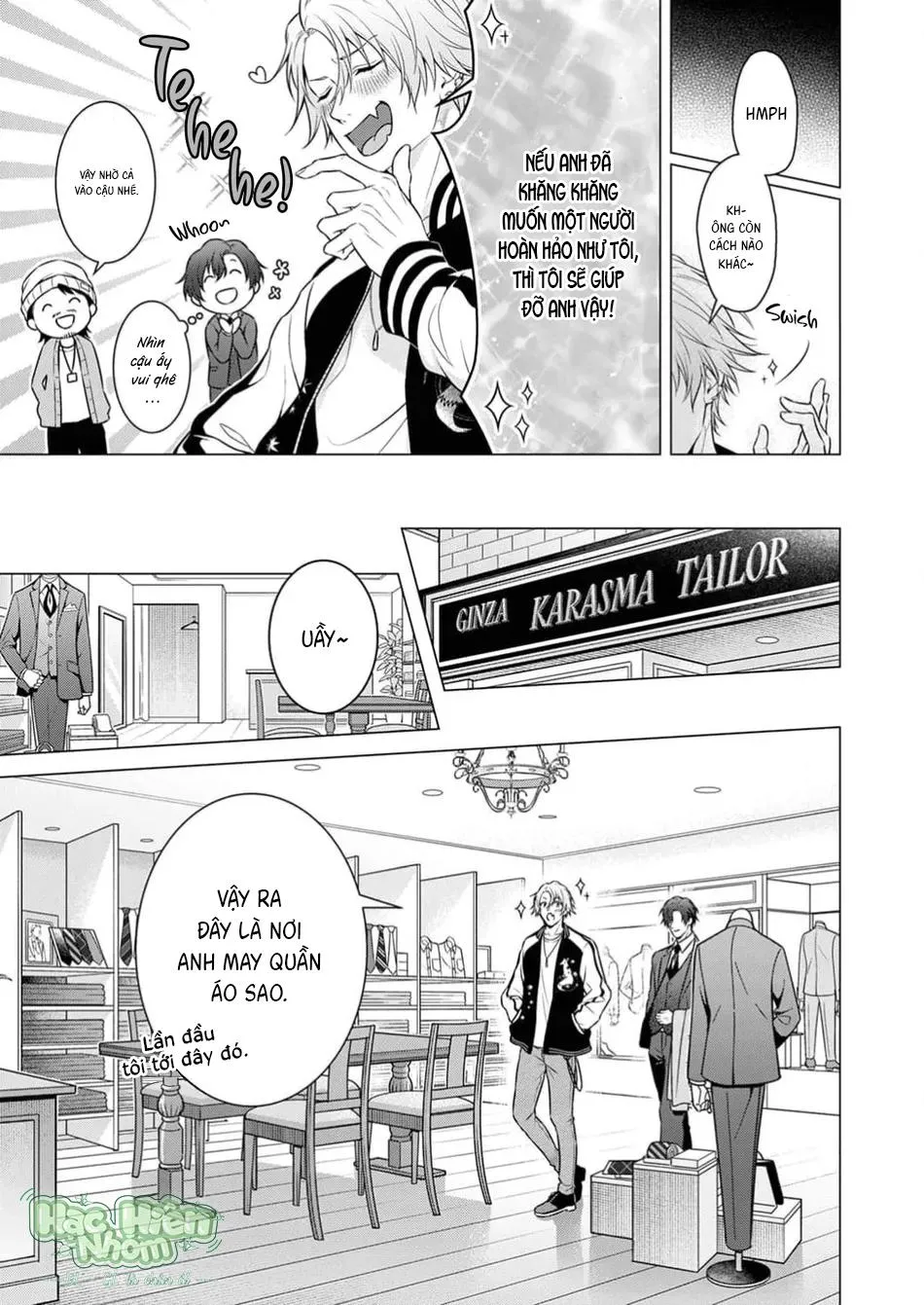 Hãy để tôi chạm vào cái đuôi gợi cảm đó! Chapter 3 Trang 6