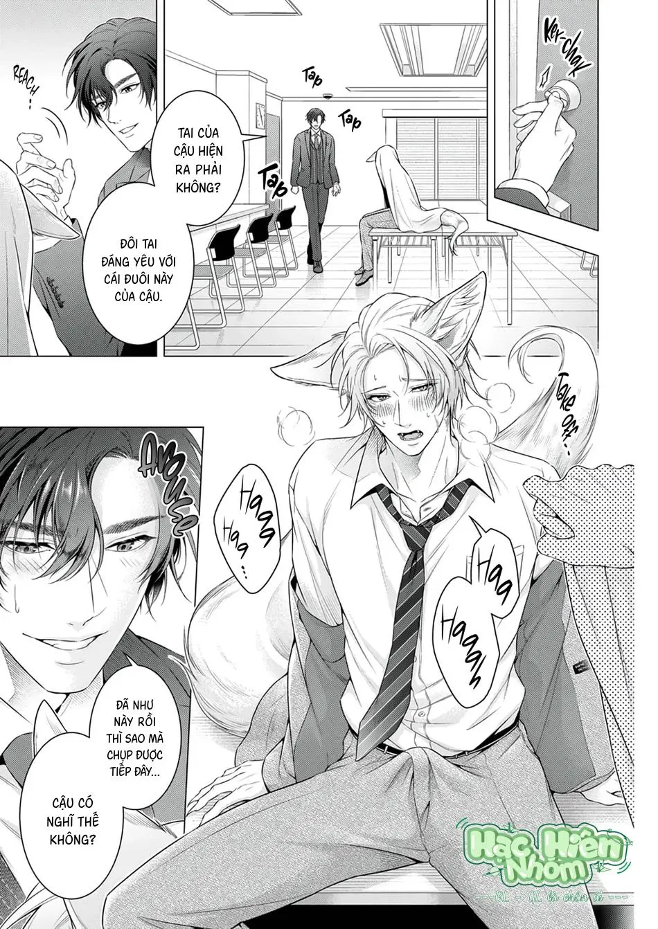 Hãy để tôi chạm vào cái đuôi gợi cảm đó! Chapter 4 Trang 13