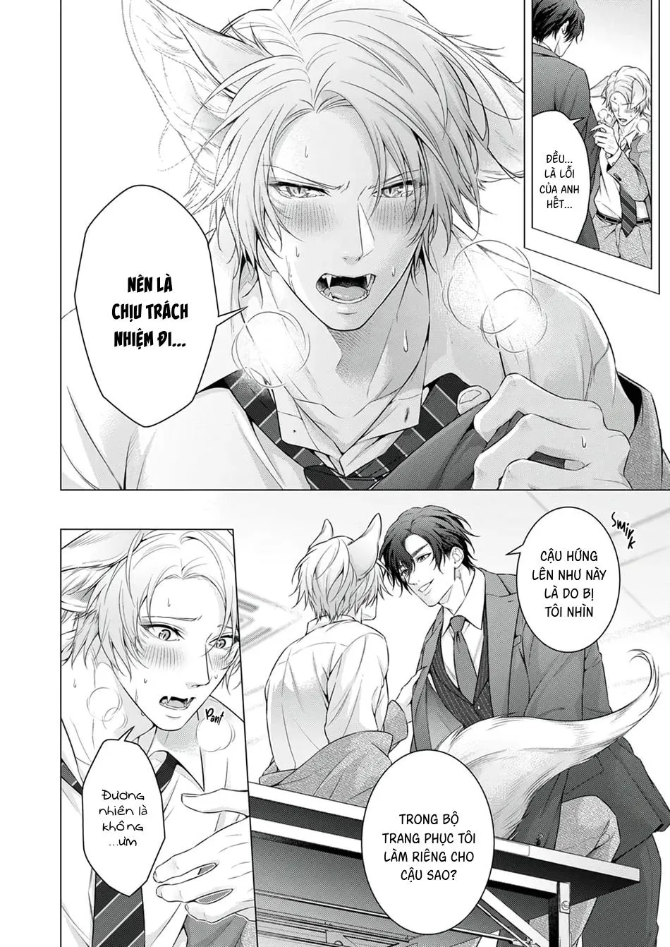 Hãy để tôi chạm vào cái đuôi gợi cảm đó! Chapter 4 Trang 14