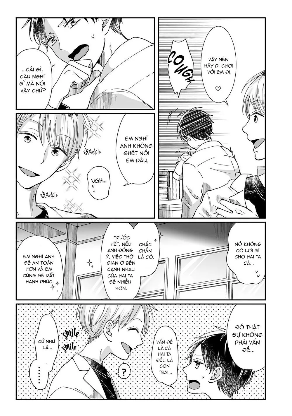 Hãy hẹn hò với tôi sau khi trừ được hồn ma đó nhé Chapter 2 Trang 6