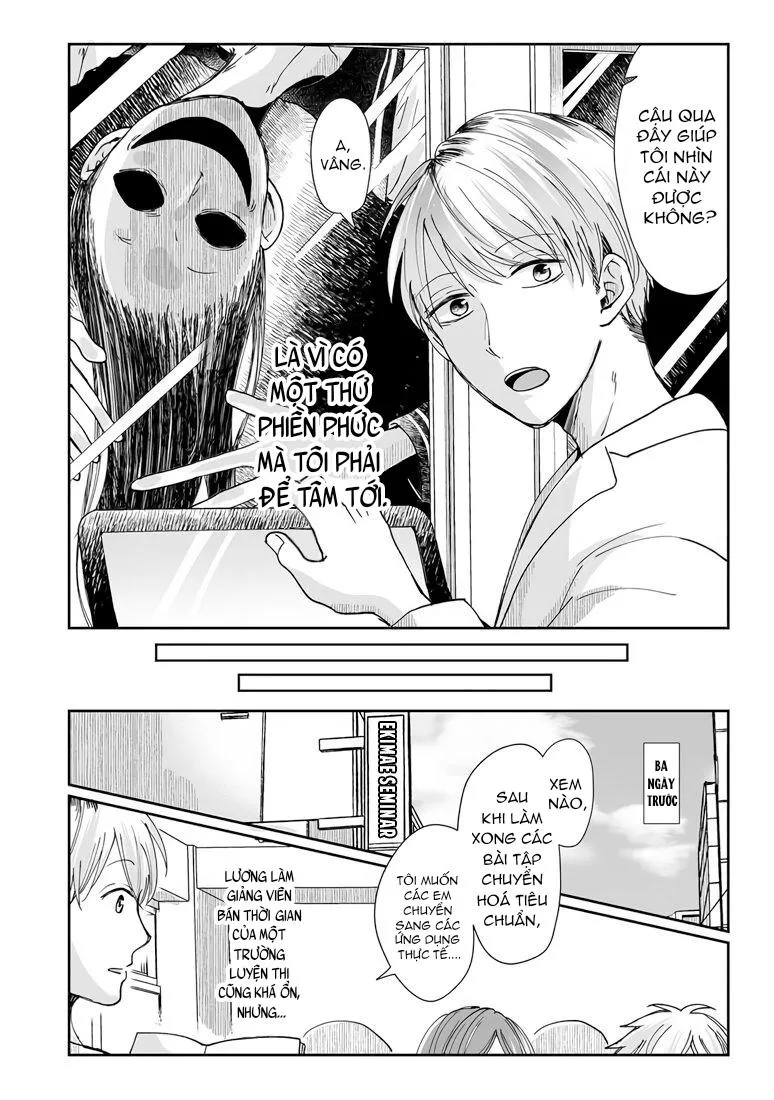 Hãy hẹn hò với tôi sau khi trừ được hồn ma đó nhé Chapter 3 Trang 4