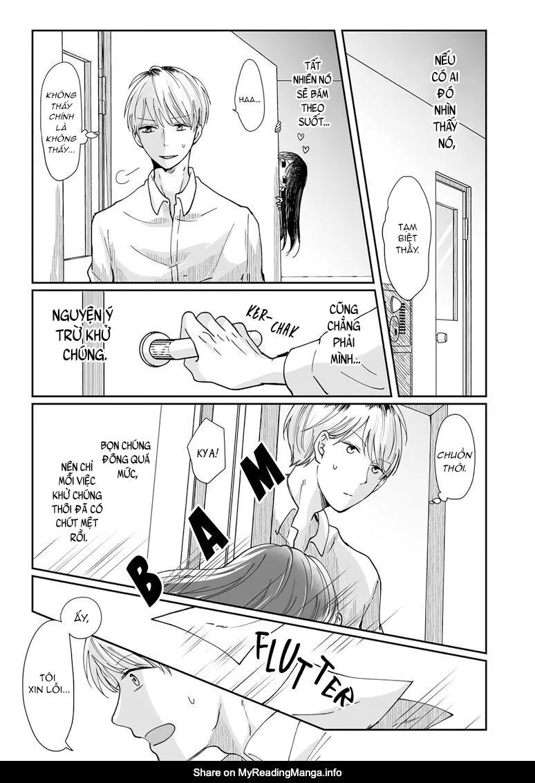 Hãy hẹn hò với tôi sau khi trừ được hồn ma đó nhé Chapter 3 Trang 7