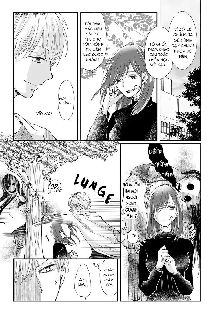 Hãy hẹn hò với tôi sau khi trừ được hồn ma đó nhé Chapter 3 Trang 11