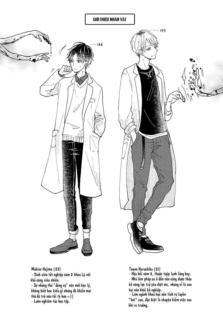 Hãy hẹn hò với tôi sau khi trừ được hồn ma đó nhé Chapter 3 Trang 28