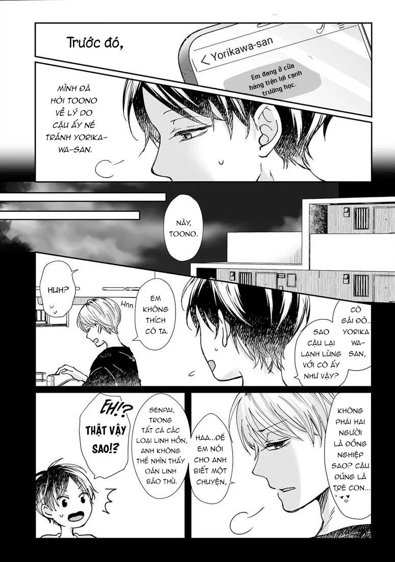 Hãy hẹn hò với tôi sau khi trừ được hồn ma đó nhé Chapter 6 Trang 4