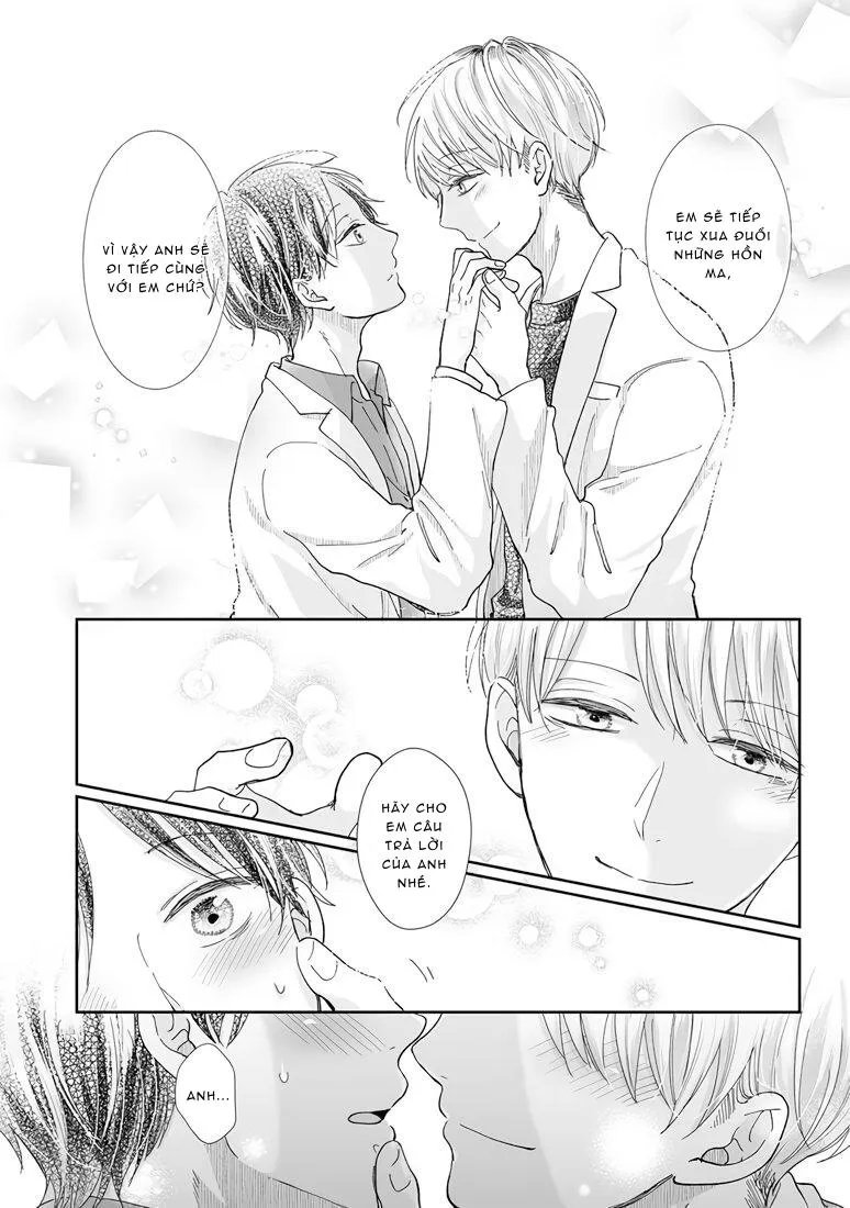 Hãy hẹn hò với tôi sau khi trừ được hồn ma đó nhé Chapter 9 Trang 28