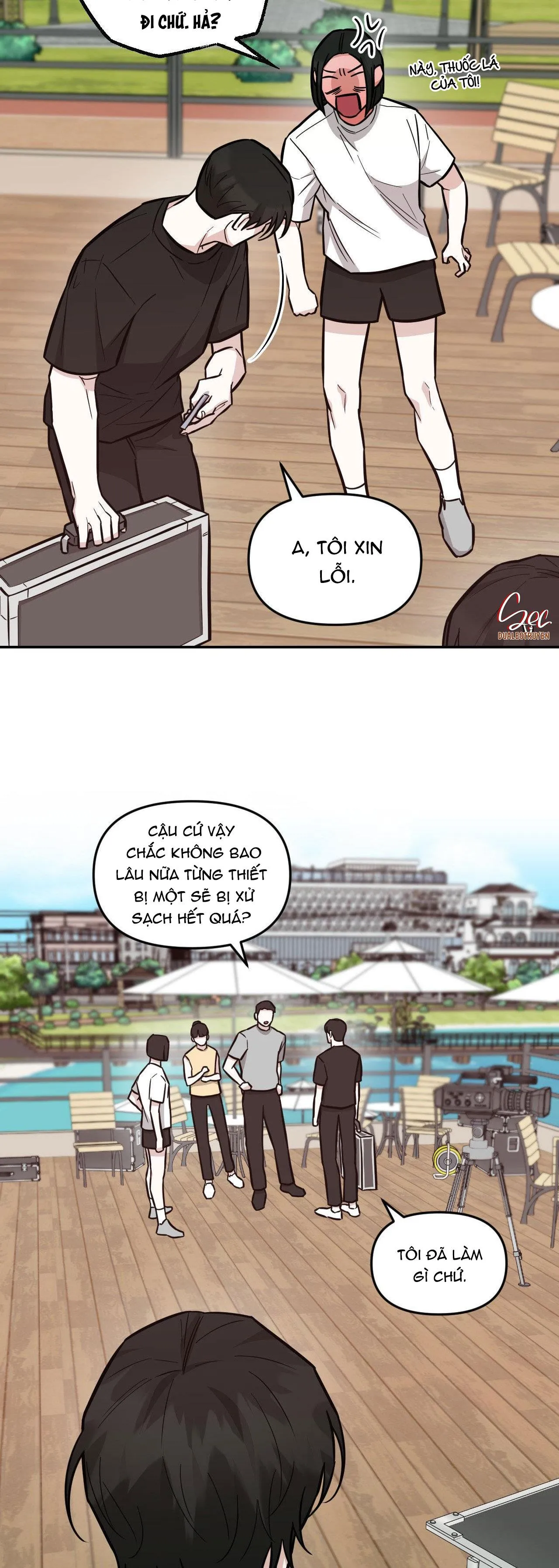 HÃY HÉT LỚN OK ĐI Chapter 8 Trang 8