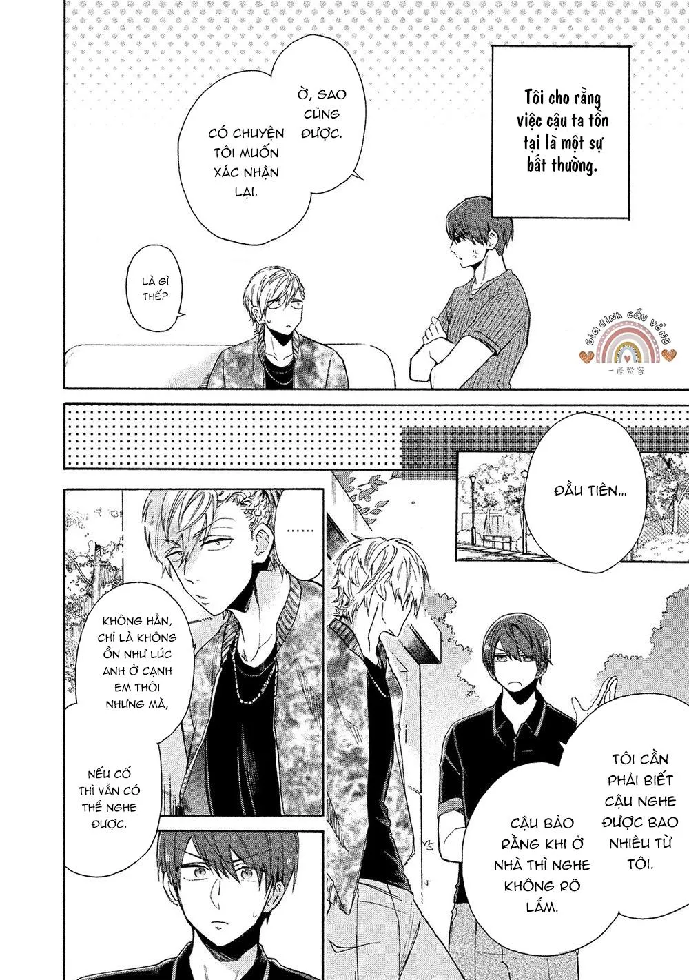 Hãy im lặng đi Chapter 2 Trang 6