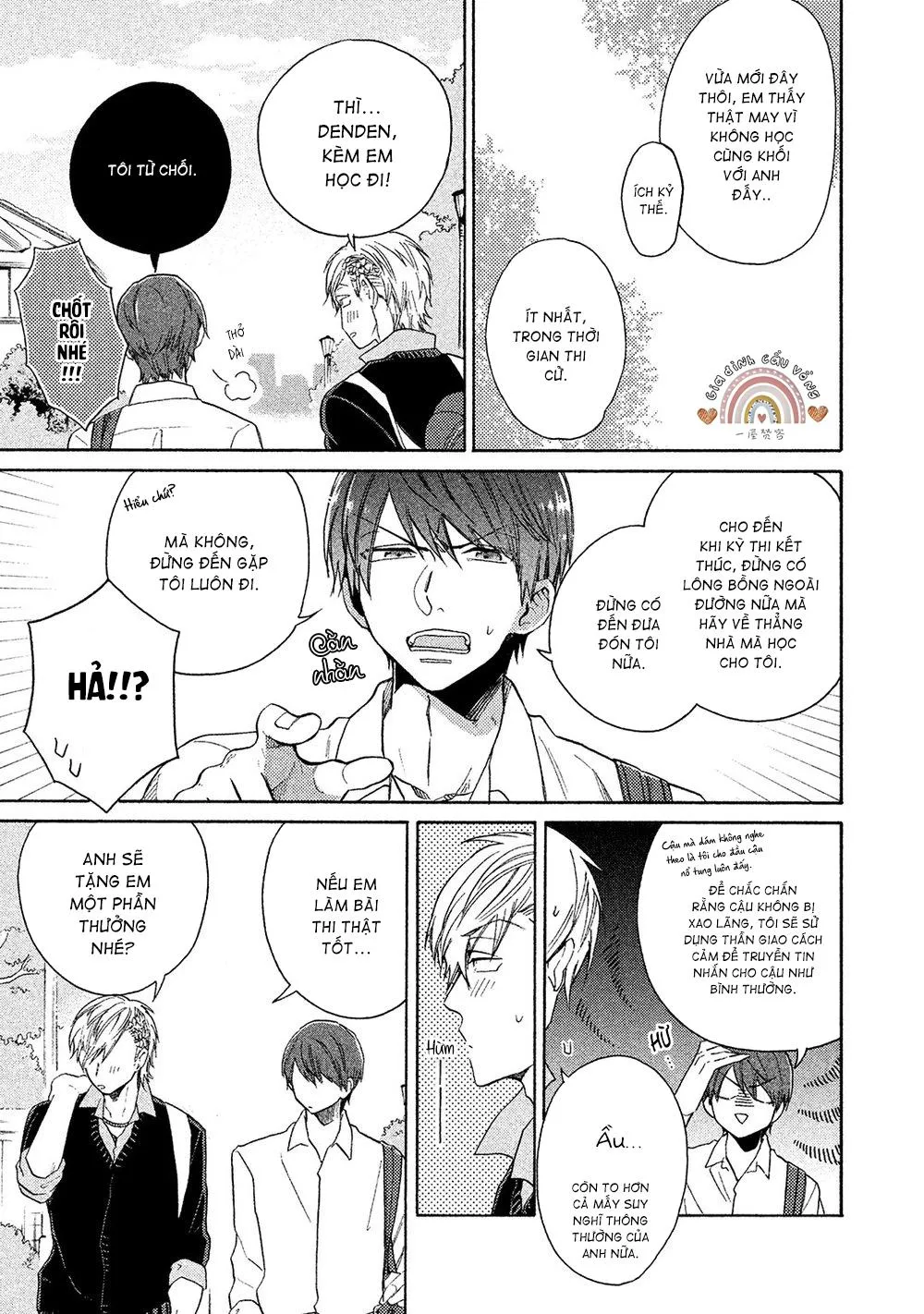 Hãy im lặng đi Chapter 3 Trang 5