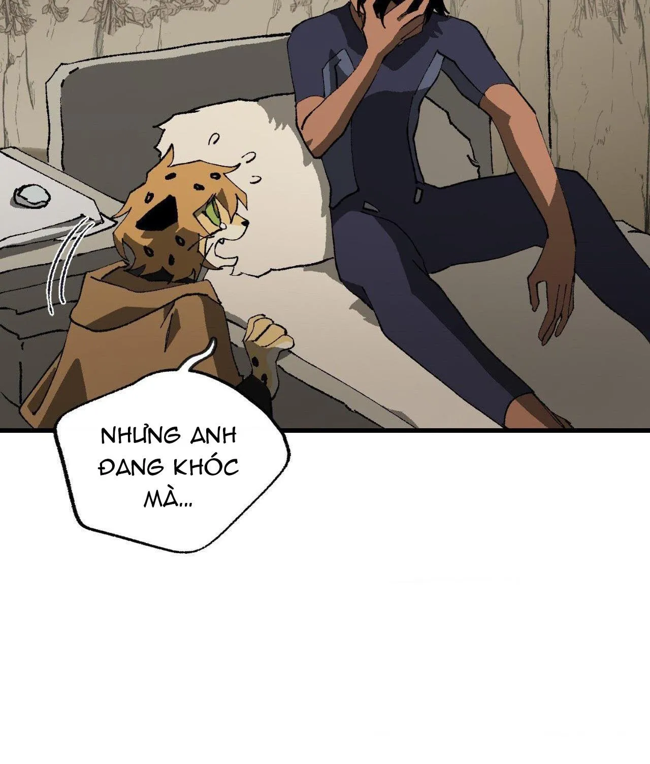 Hãy khóc đi đừng ngại ngùng! Chapter 7 Trang 61