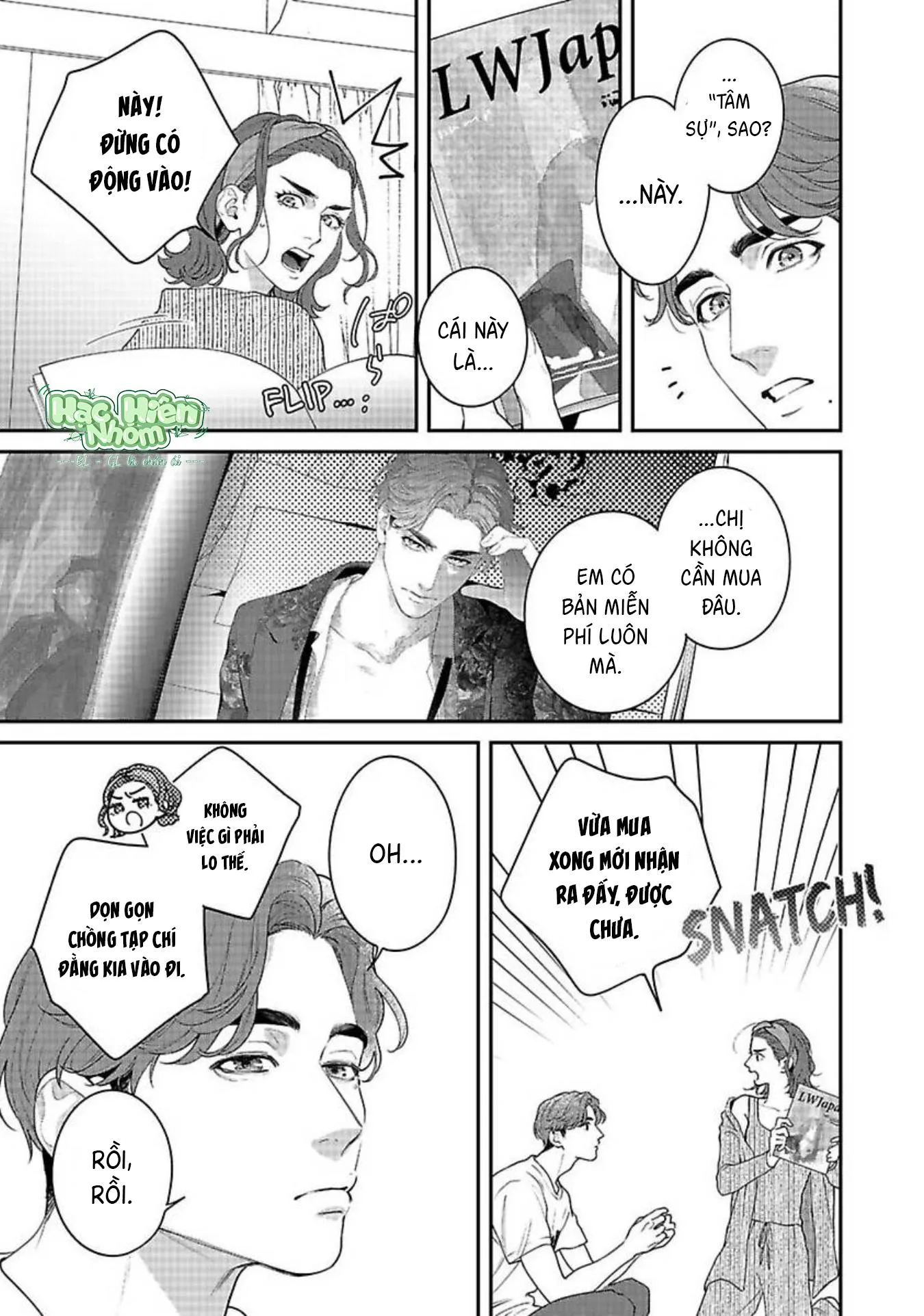 Hãy trừng phạt em bằng đôi mắt ấy Chapter 6 Trang 32