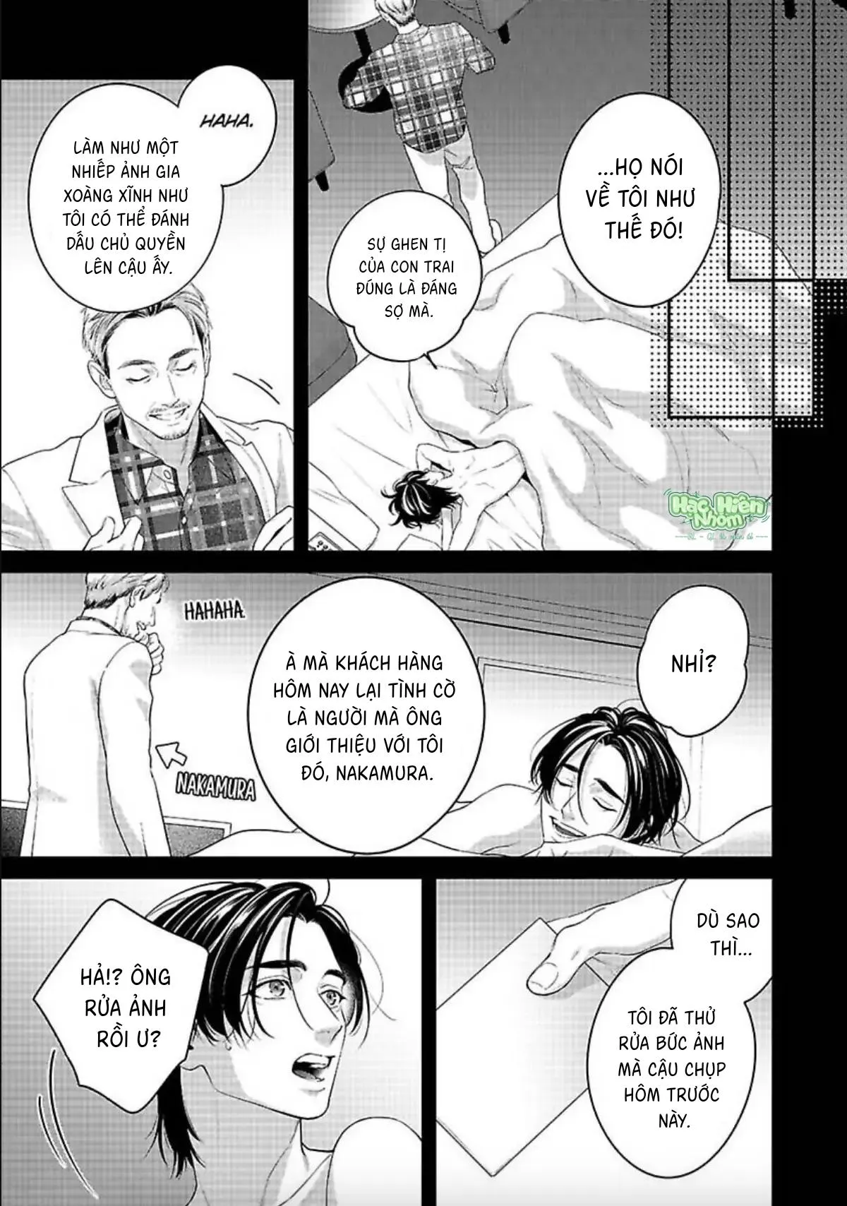 Hãy trừng phạt em bằng đôi mắt ấy Chapter 8 Trang 14