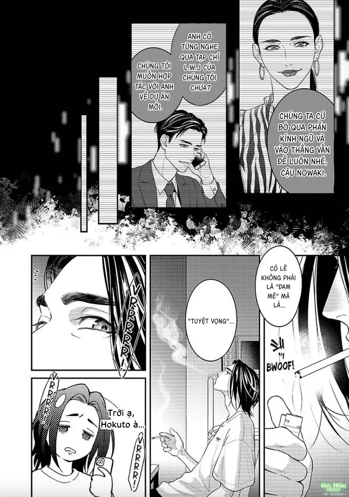 Hãy trừng phạt em bằng đôi mắt ấy Chapter 8 Trang 17