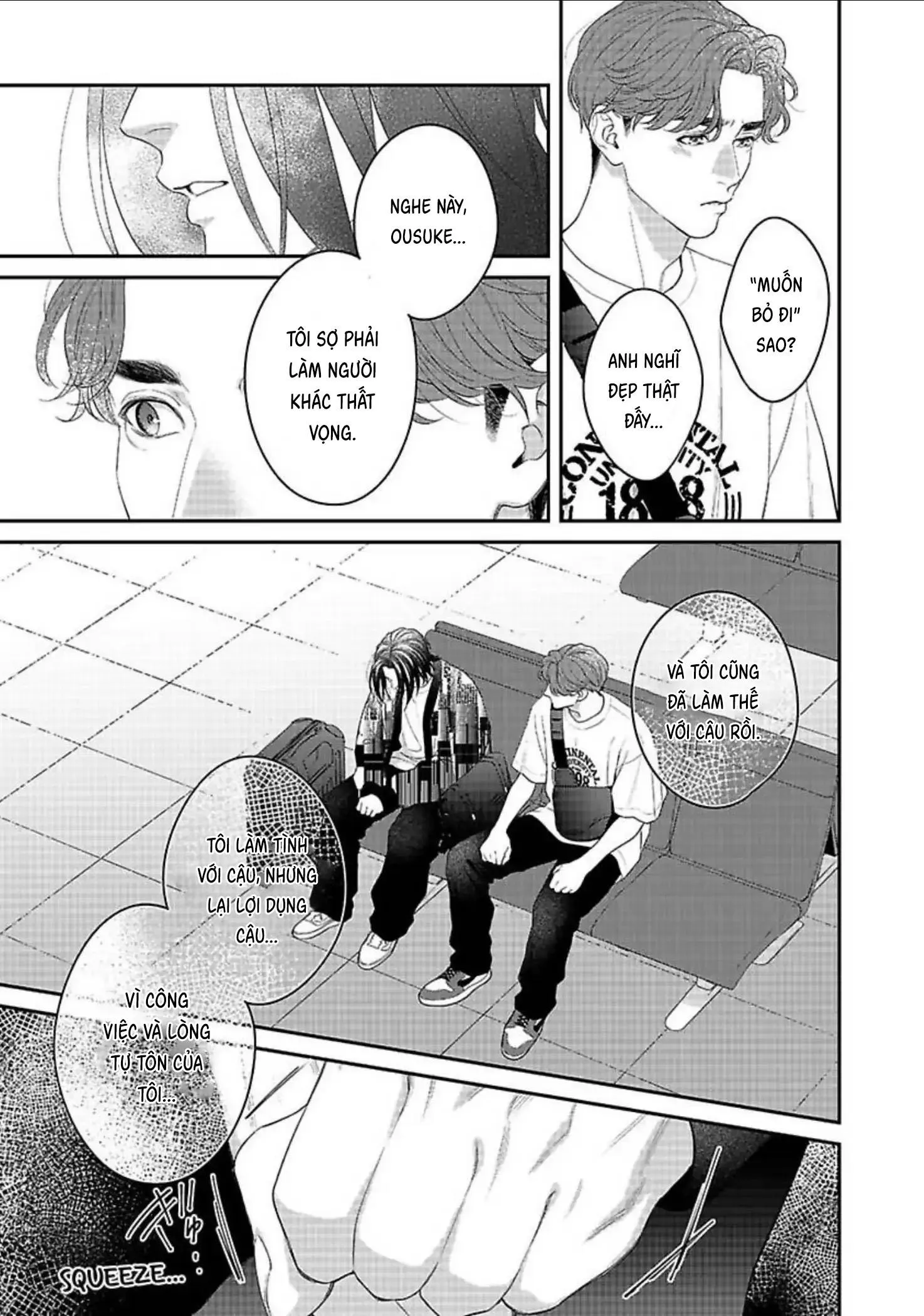 Hãy trừng phạt em bằng đôi mắt ấy Chapter 9 Trang 17