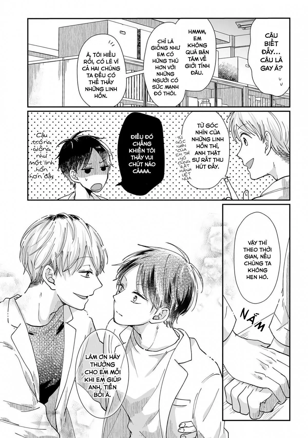 Hãy Xóa Bỏ Bóng Ma Và Hẹn Hò Với Tôi Đi Chapter 2 Trang 6