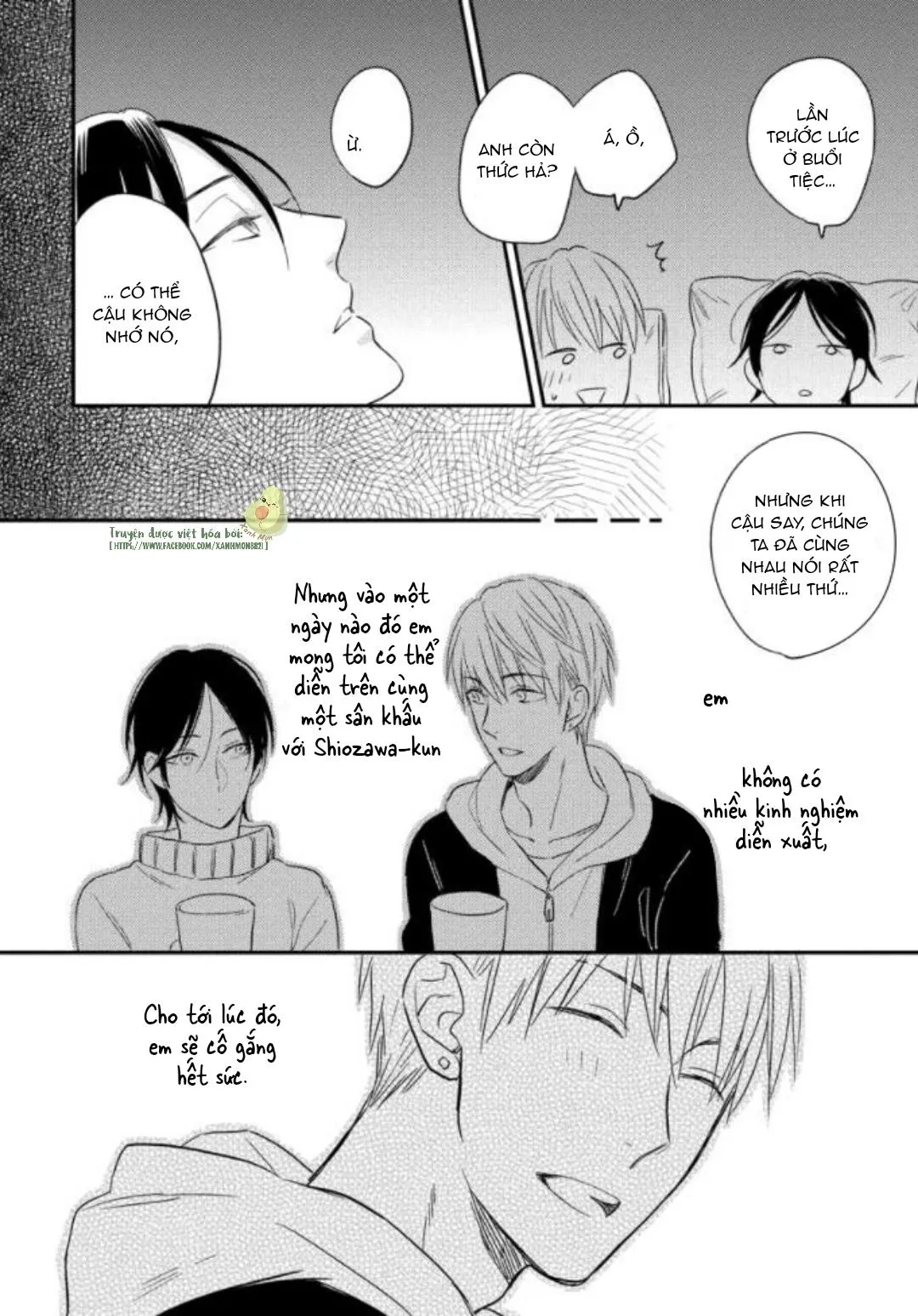 HẸN GẶP ANH Ở HẬU TRƯỜNG Chapter 2 Trang 34