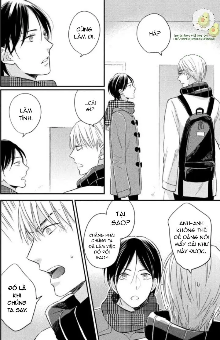 HẸN GẶP ANH Ở HẬU TRƯỜNG Chapter 4 Trang 19