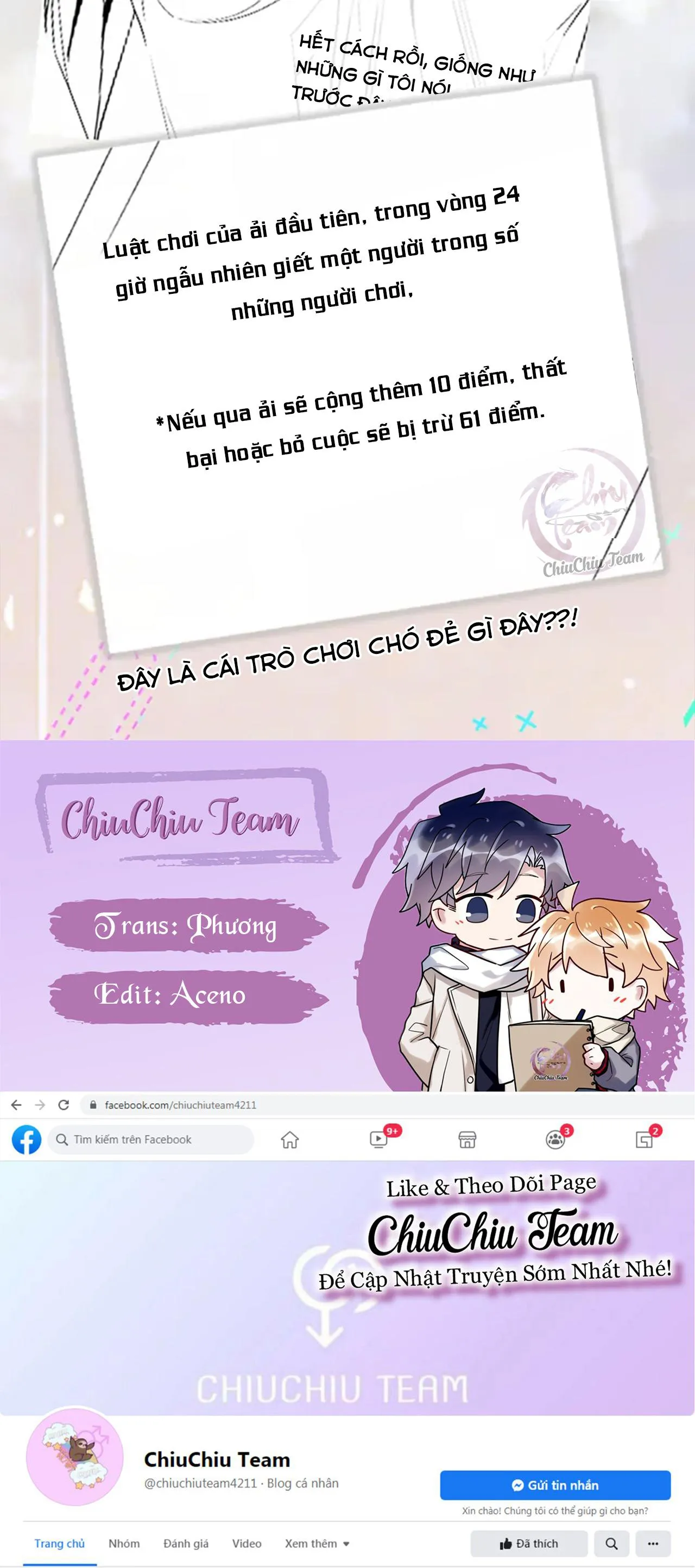 Hẹn Hò Với Chủ Thần Trong Game Diệt Thế Chapter 3 Trang 9