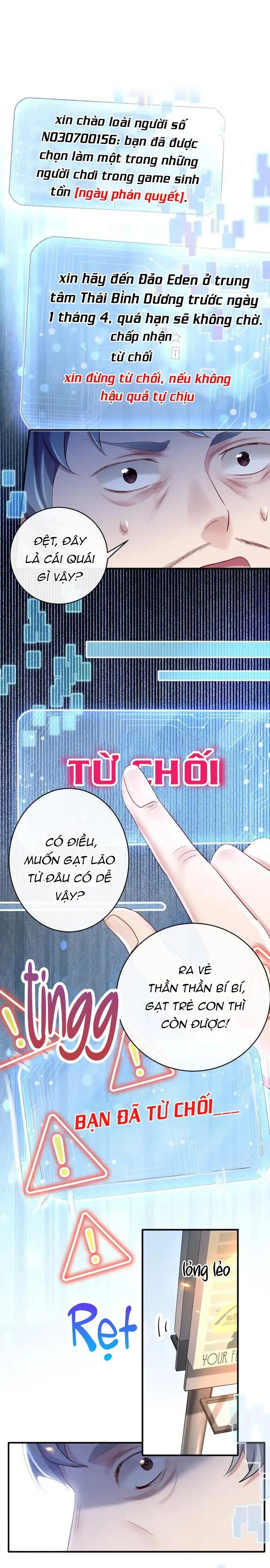 Hẹn Hò Với Chủ Thần Trong Game Diệt Thế Chapter 1 Trang 4