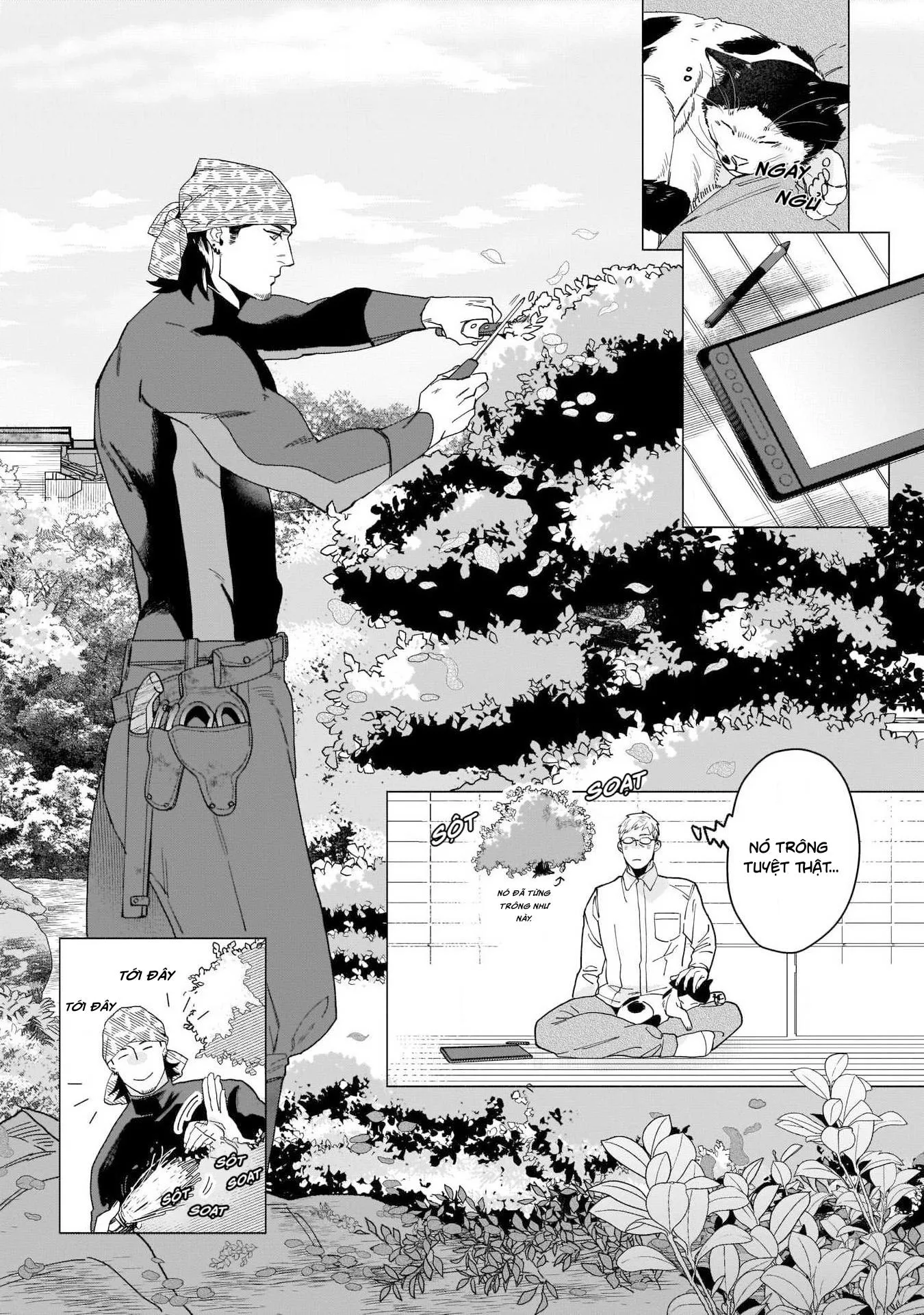 TIỂU THUYẾT GIA CỐ CHẤP BỊ NHUỐM MÀU BỞI TÌNH YÊU Chapter 2 Trang 9