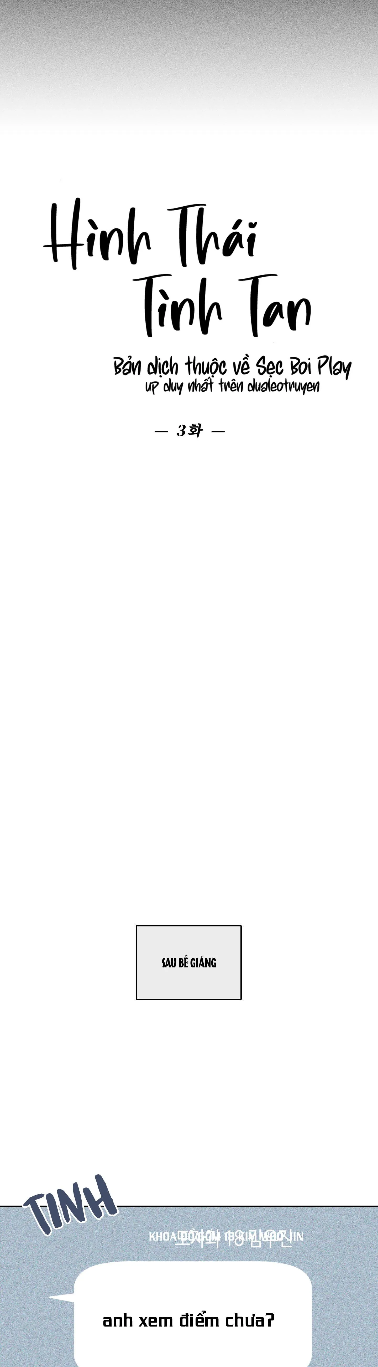 HÌNH THÁI TÌNH TAN Chapter 3 Trang 6
