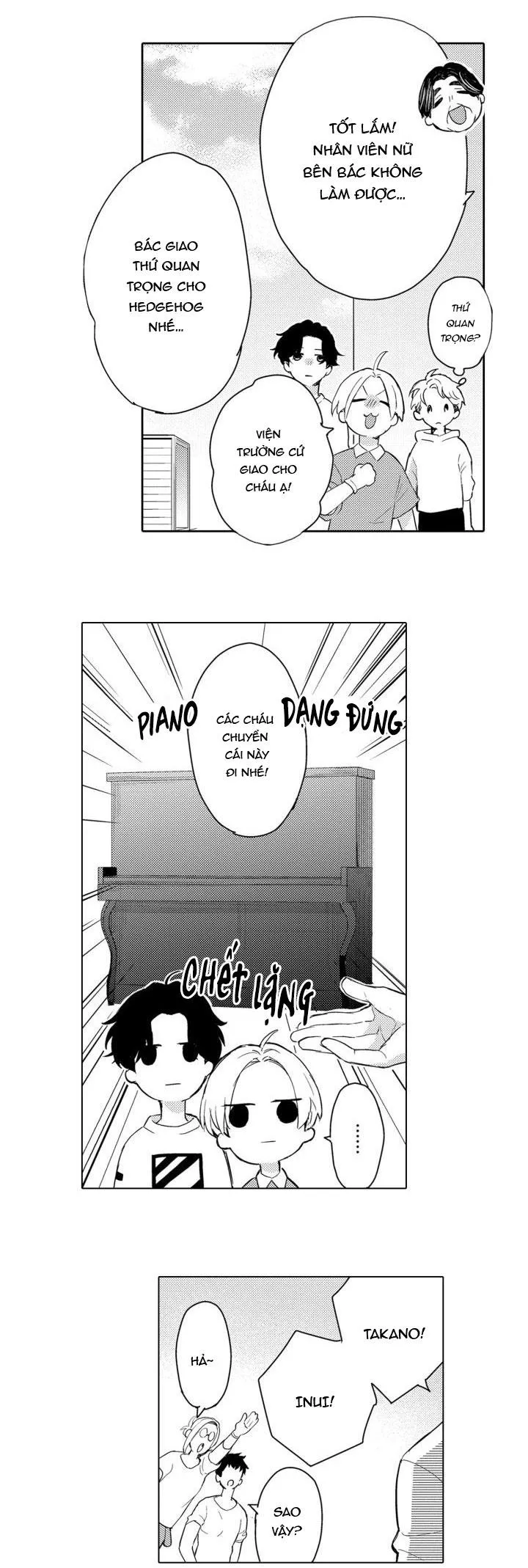 Hiyoko-chan to Harinezumi-kun Chapter 5 Trang 9