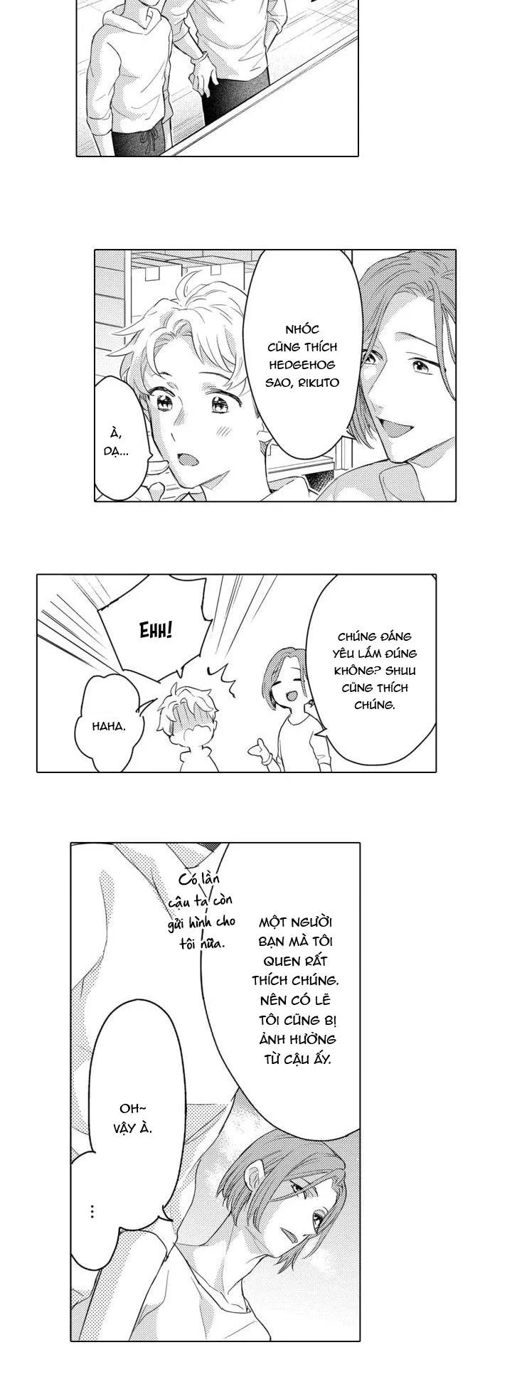 Hiyoko-chan to Harinezumi-kun Chapter 5 Trang 15