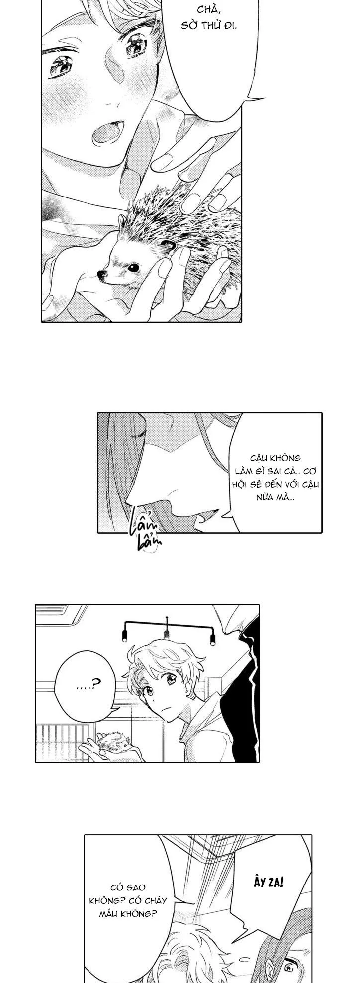 Hiyoko-chan to Harinezumi-kun Chapter 8 Trang 37