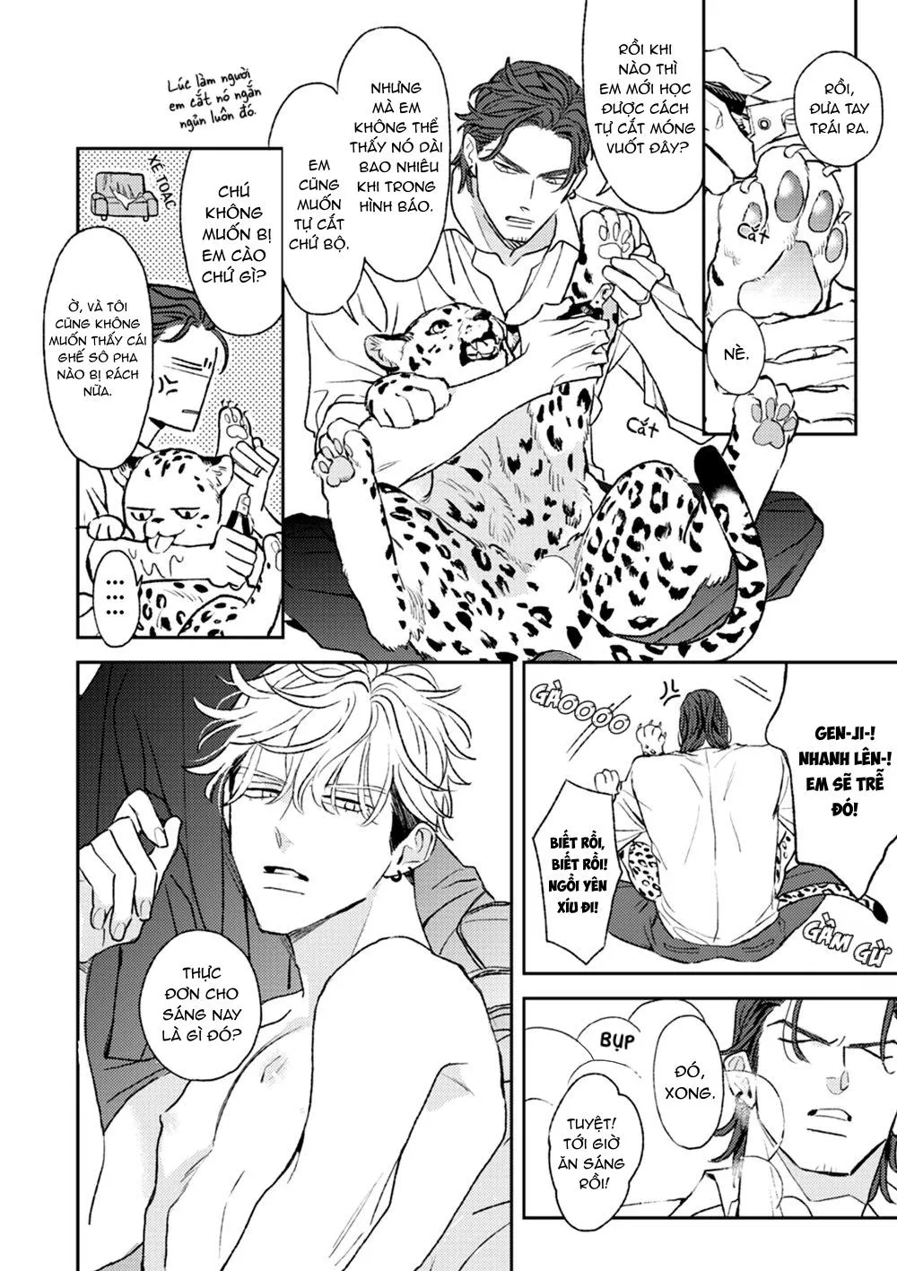 HỔ PHÁCH NHỎ CỦA ANH Chapter 2 Trang 5