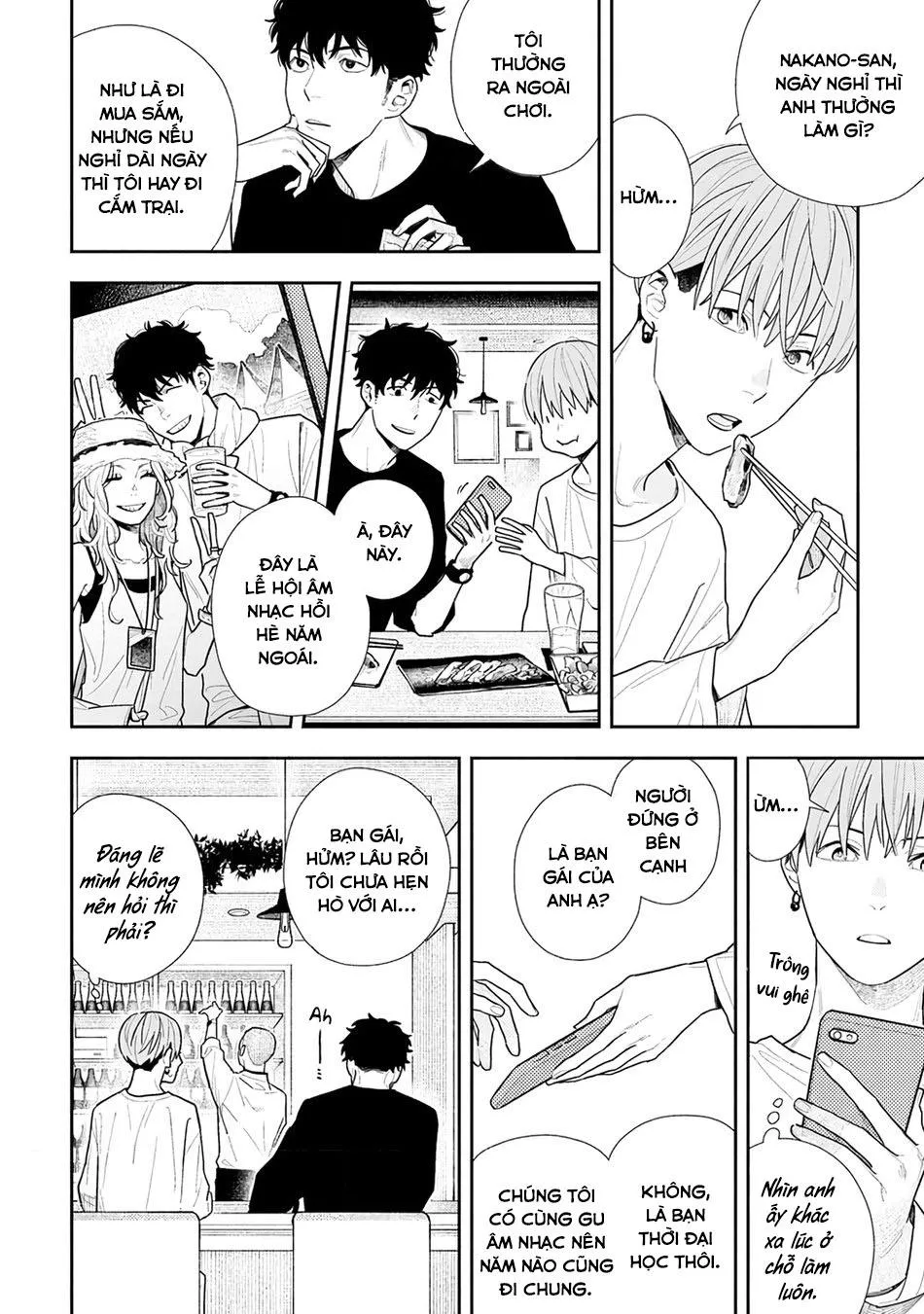 (END) Hổ Phách Trên Mặt Biển Chapter 2 Trang 19