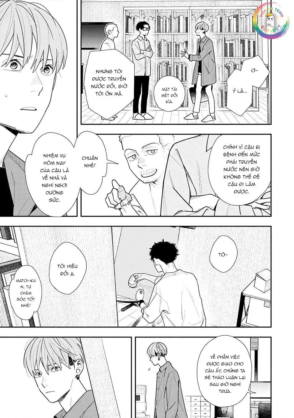 (END) Hổ Phách Trên Mặt Biển Chapter 3 Trang 30