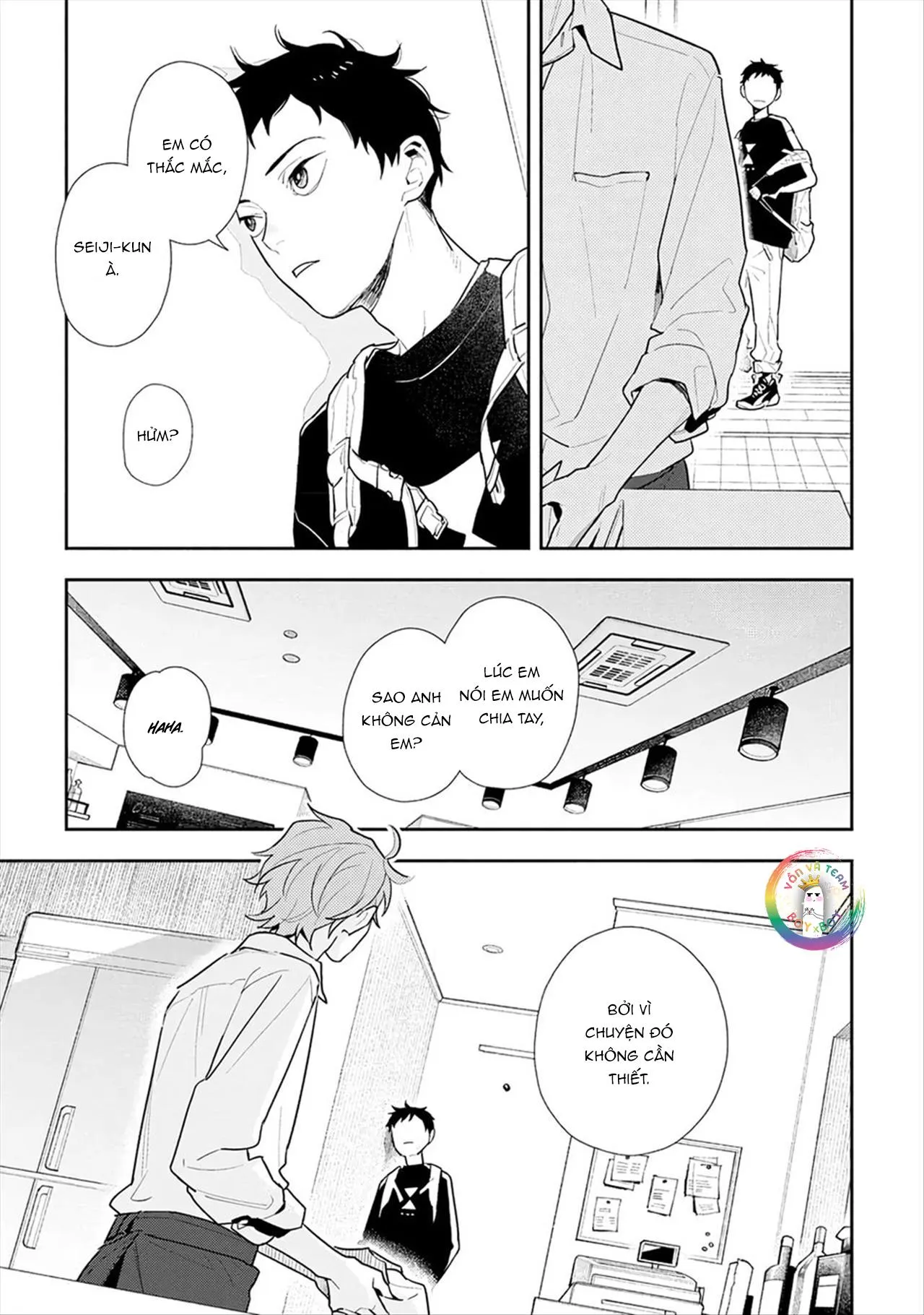 (END) Hổ Phách Trên Mặt Biển Chapter 5 Trang 8