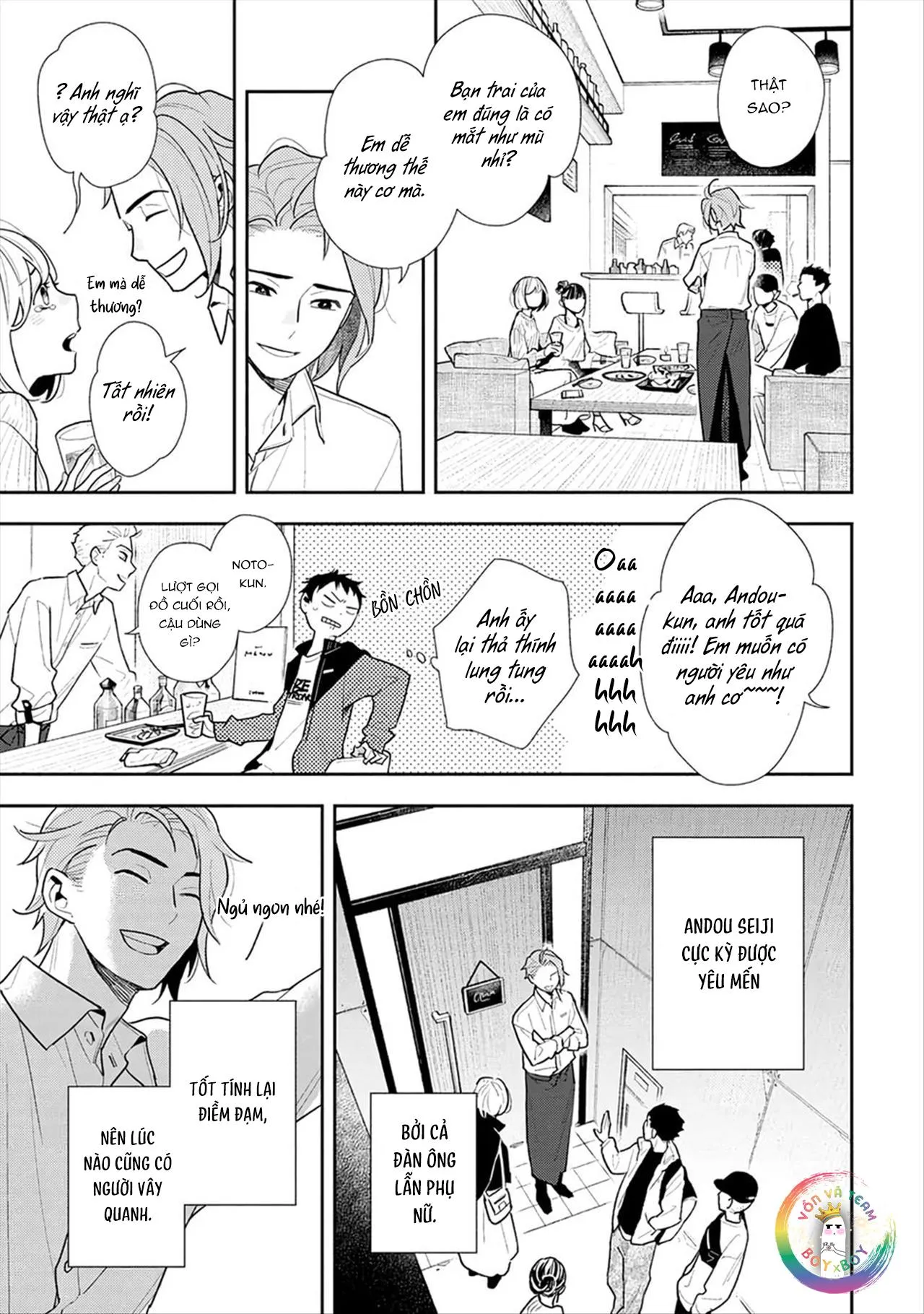 (END) Hổ Phách Trên Mặt Biển Chapter 5 Trang 10