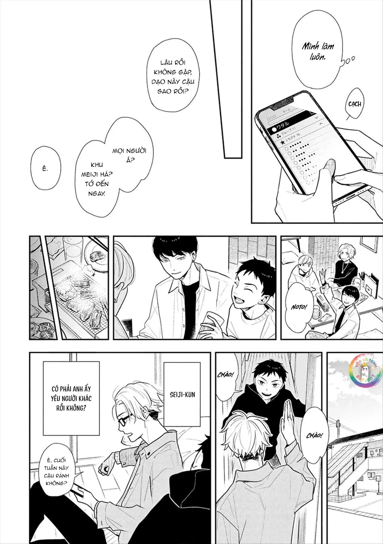 (END) Hổ Phách Trên Mặt Biển Chapter 5 Trang 21