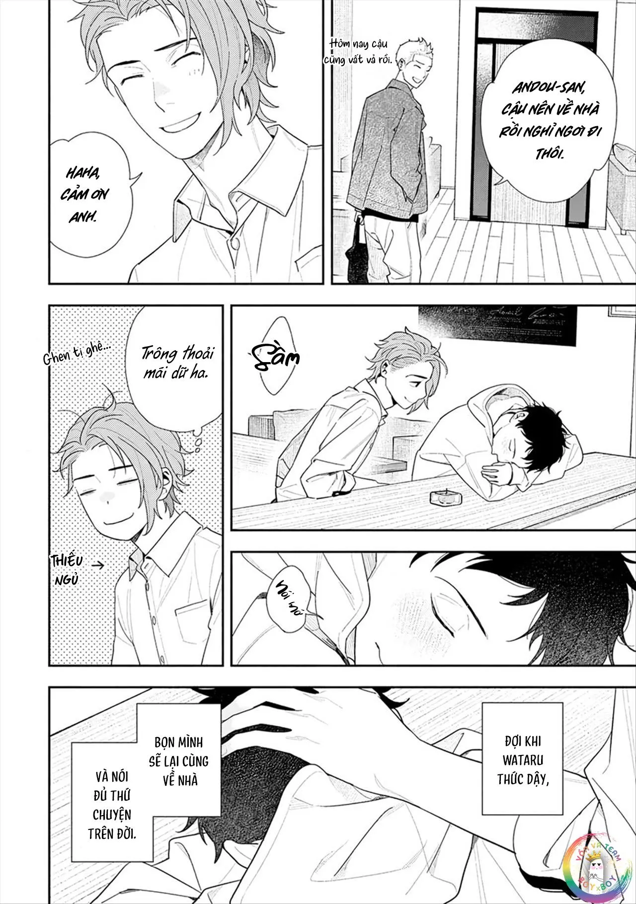 (END) Hổ Phách Trên Mặt Biển Chapter 5 Trang 35