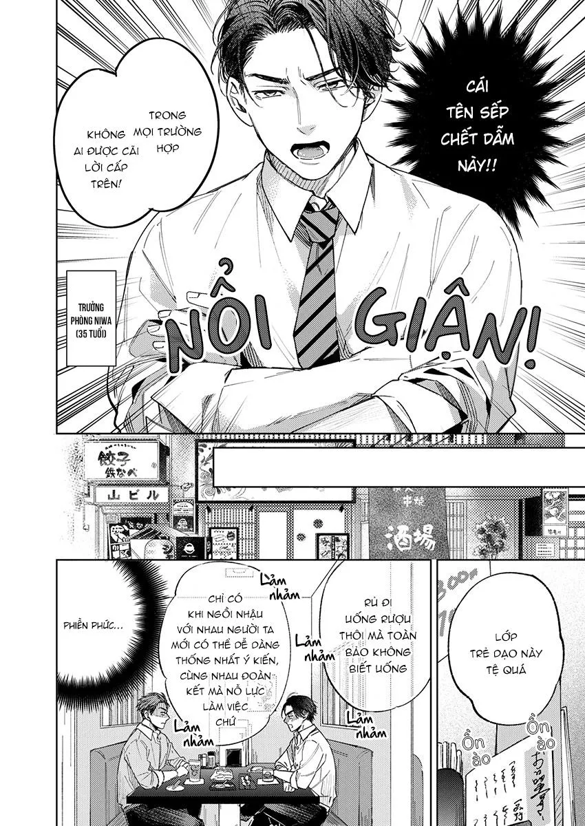 Hóa ra sếp tôi nghiện sex Chapter 1 Trang 4