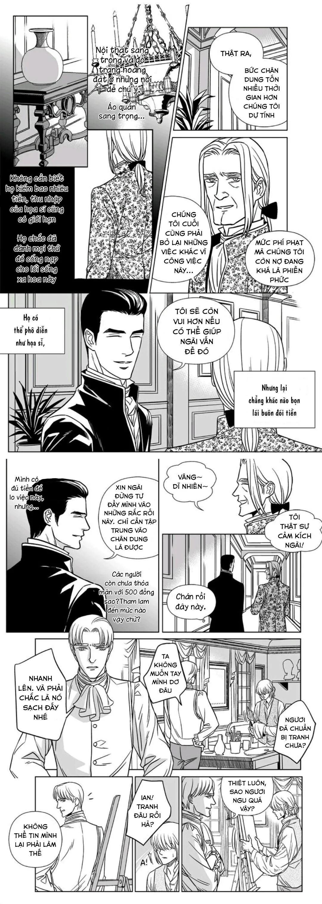 Hoạ Sư Sau Bức Màn Chapter 3 Trang 12