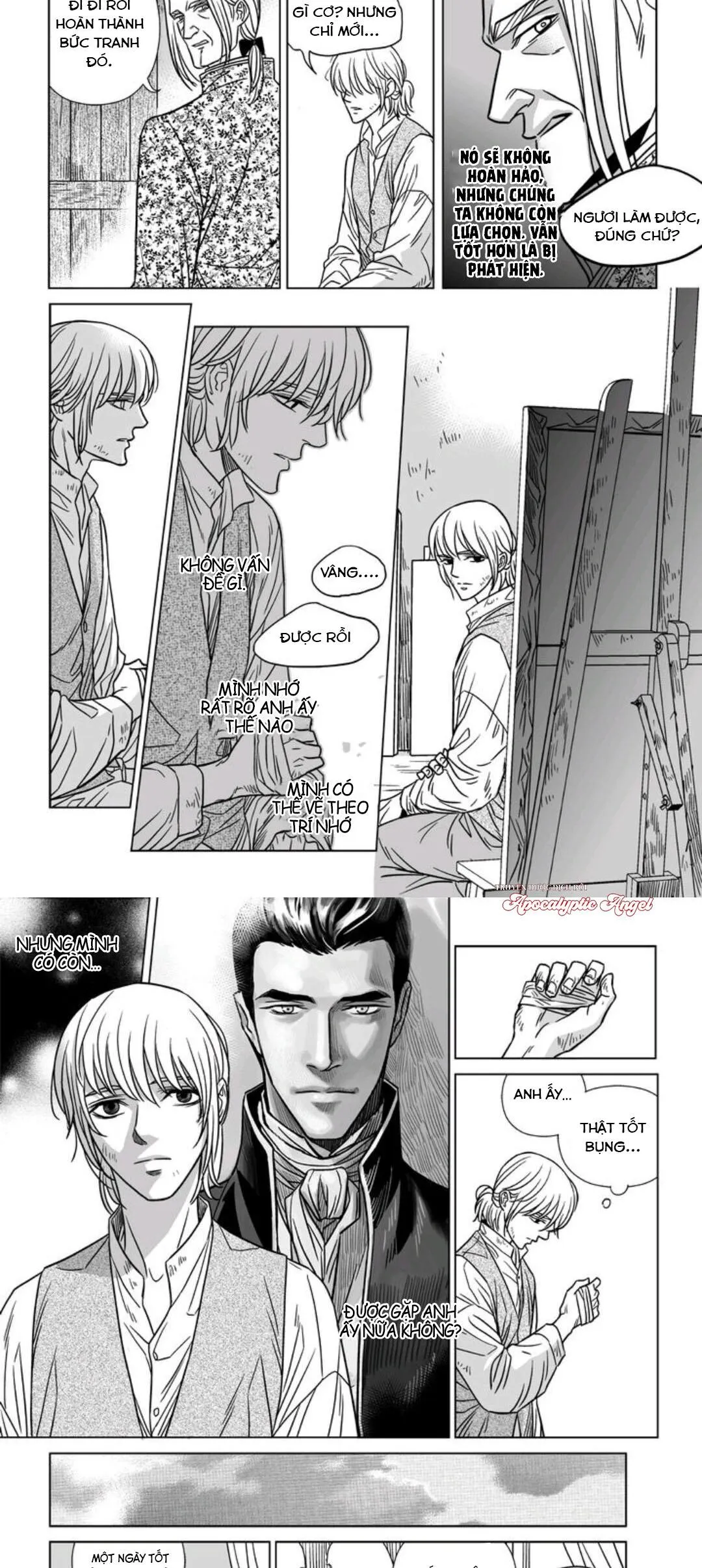 Hoạ Sư Sau Bức Màn Chapter 4 Trang 9