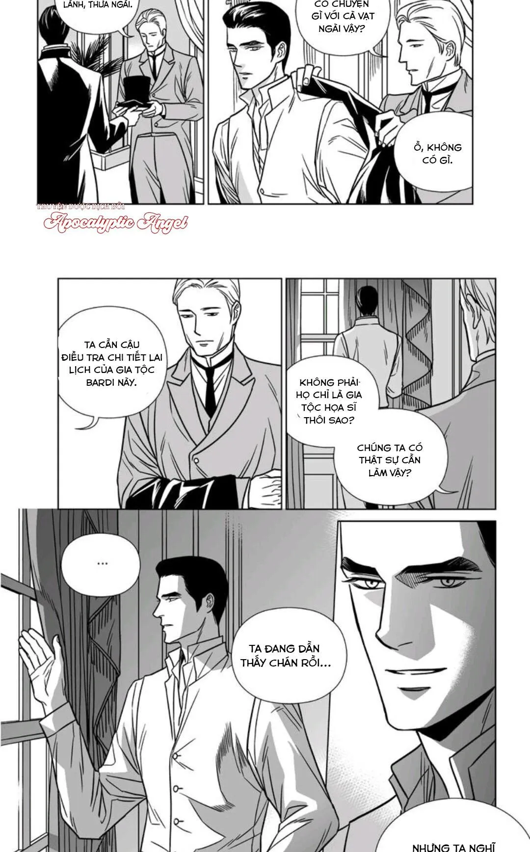 Hoạ Sư Sau Bức Màn Chapter 4 Trang 10