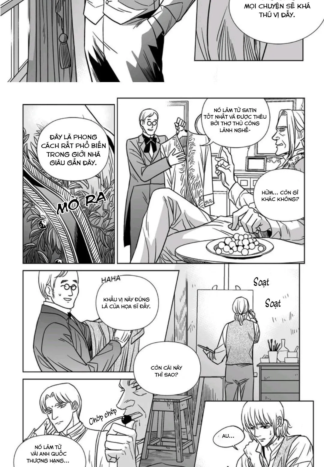 Hoạ Sư Sau Bức Màn Chapter 4 Trang 11